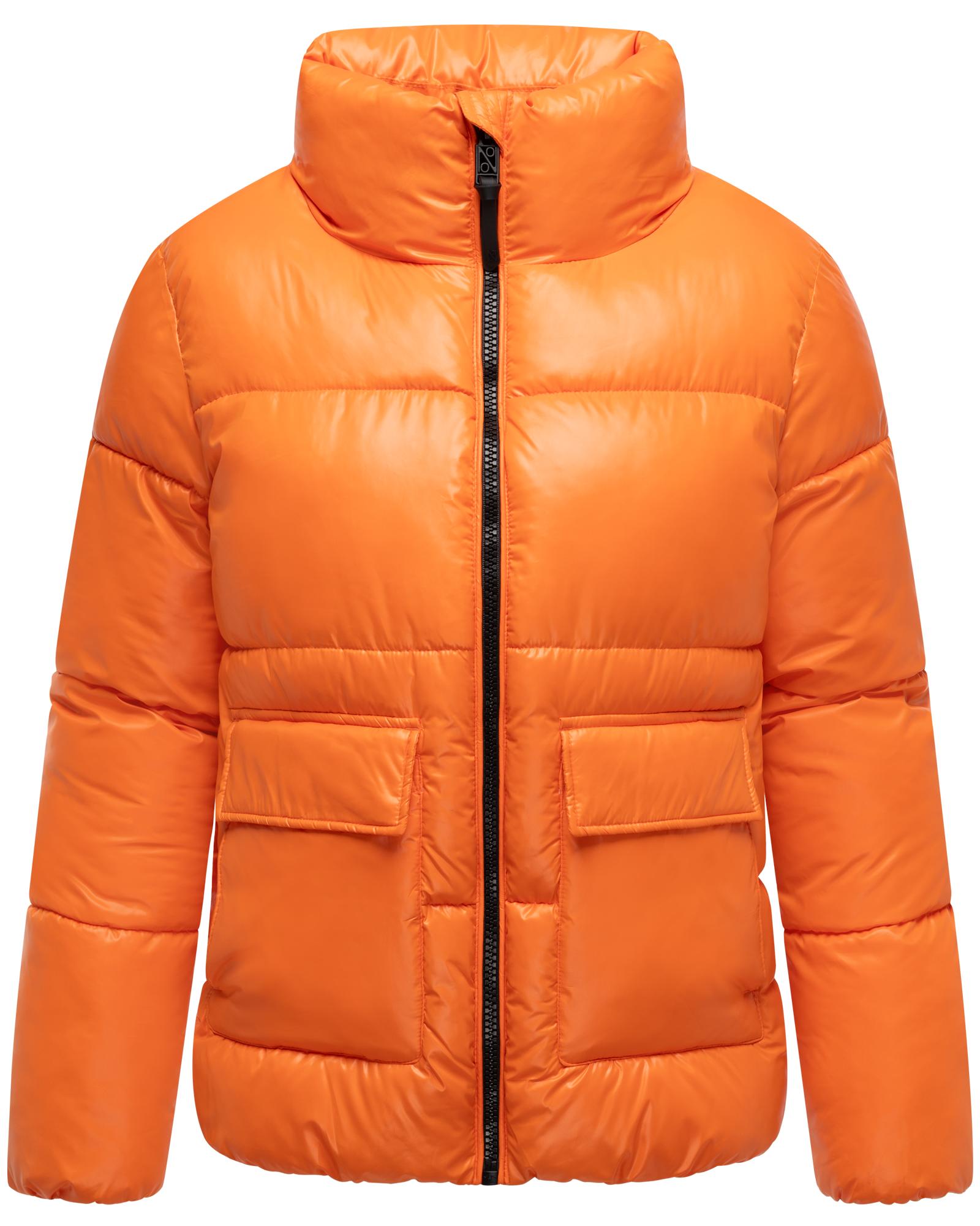 Navahoo Kurzjacke "Eispracht 14" ohne Kapuze Kurze gesteppte Damen Winterjacke