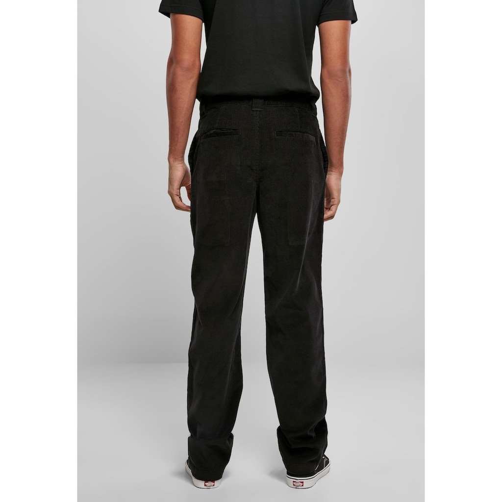 URBAN CLASSICS Stoffhose »Urban Classics Herren Corduroy Workwear Pants«, (1 tlg.)