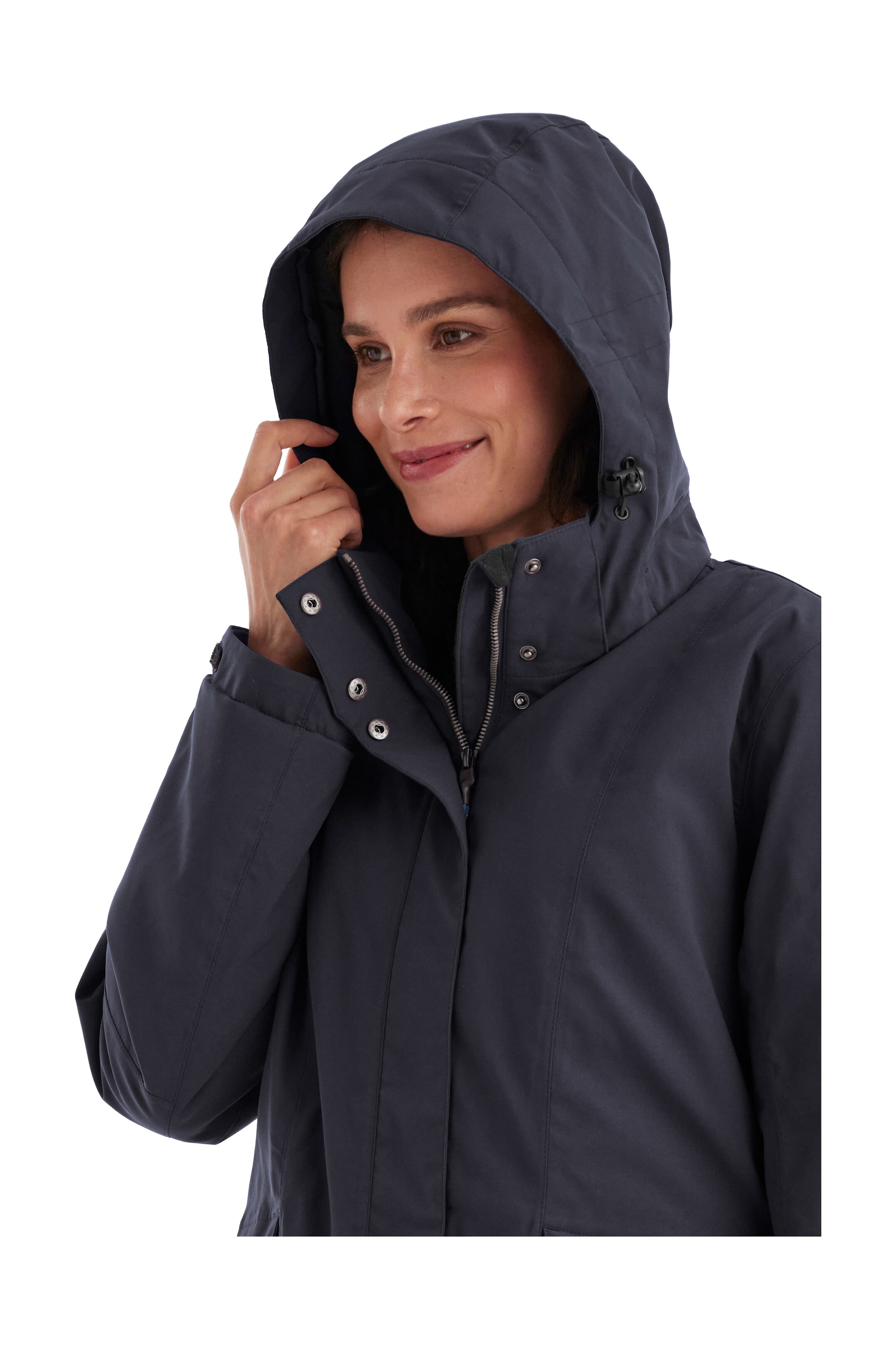 Killtec Funktionsjacke »Damen Jacke«, Wasserdichte, atmungsaktive Damenjacke mit abnehmbarer Kapuze