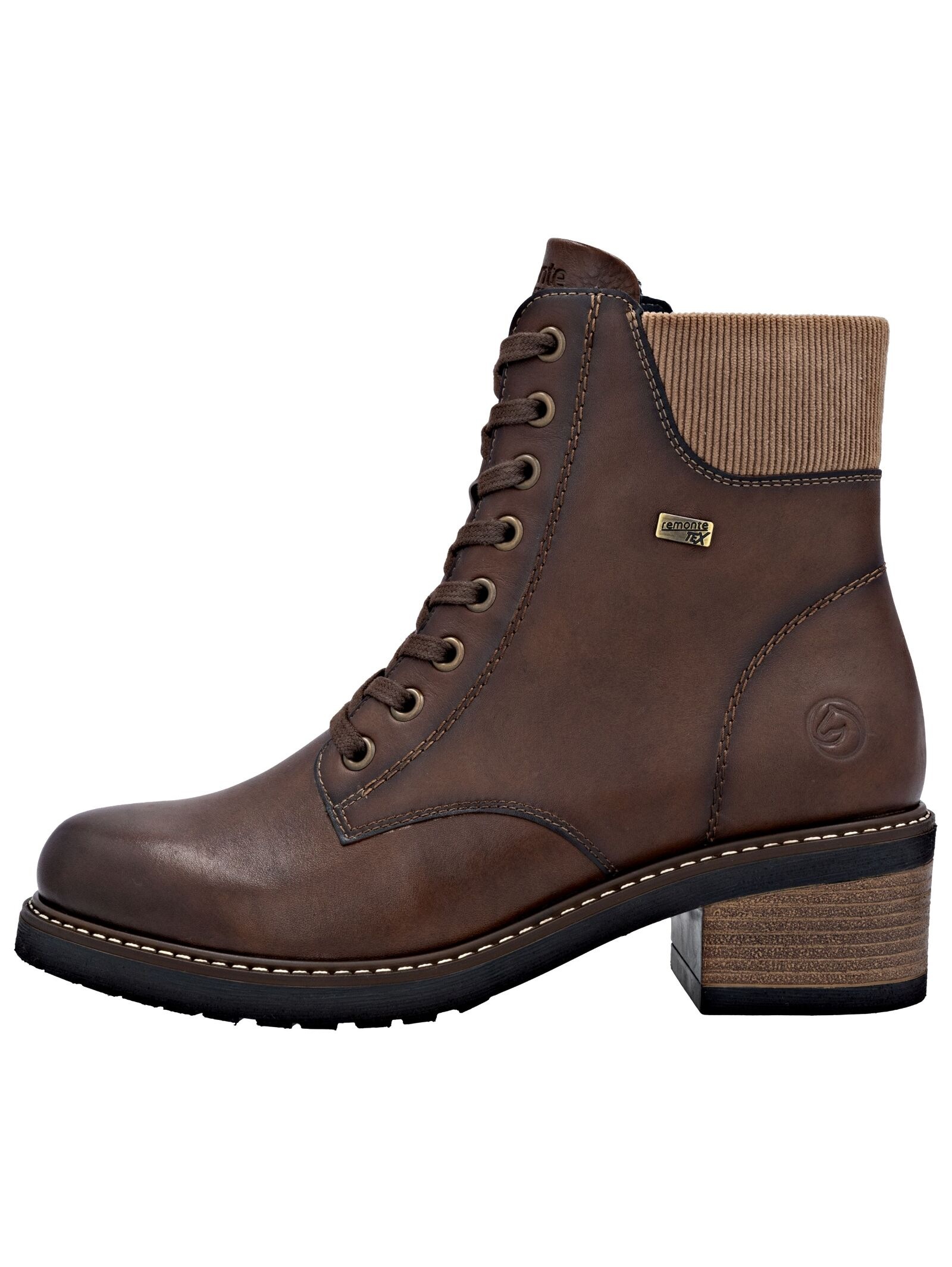 Remonte Schnürstiefelette "Remonte Stiefelette Leder/Synthetik" günstig online kaufen