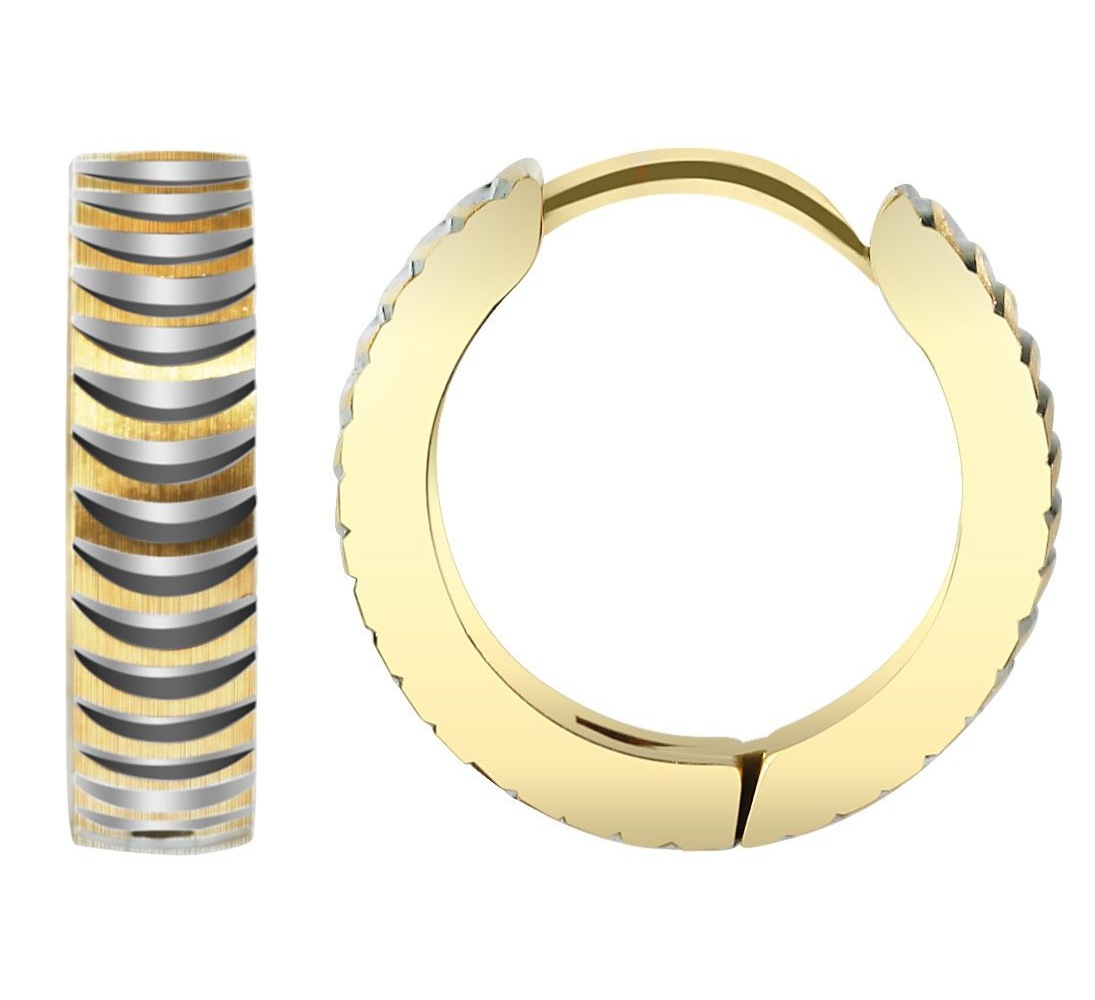 Adelia´s Klappcreolen "Damen Ohrringe – Klappcreole aus Edelstahl" Ein stil günstig online kaufen