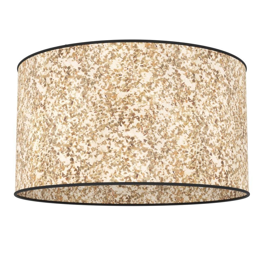 EGLO Deckenleuchte »BUTTERBURN«, 1 flammig, Leuchtmittel E27 | ohne Leuchtmittel, Deckenleuchte, Wohnzimmerlampe mit getrockneten Birkenblättern, Ø 38cm