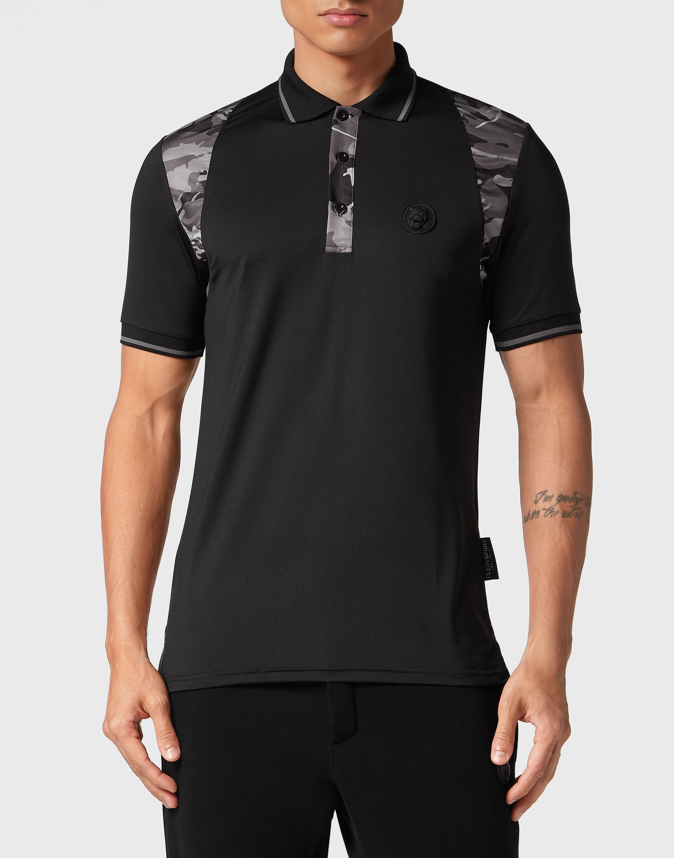 PLEIN SPORT Poloshirt "Camouflage" günstig online kaufen