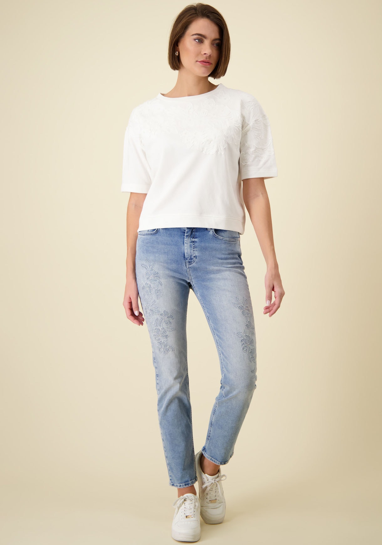Monari Sweatshirt, Mit Rundhalsausschnitt