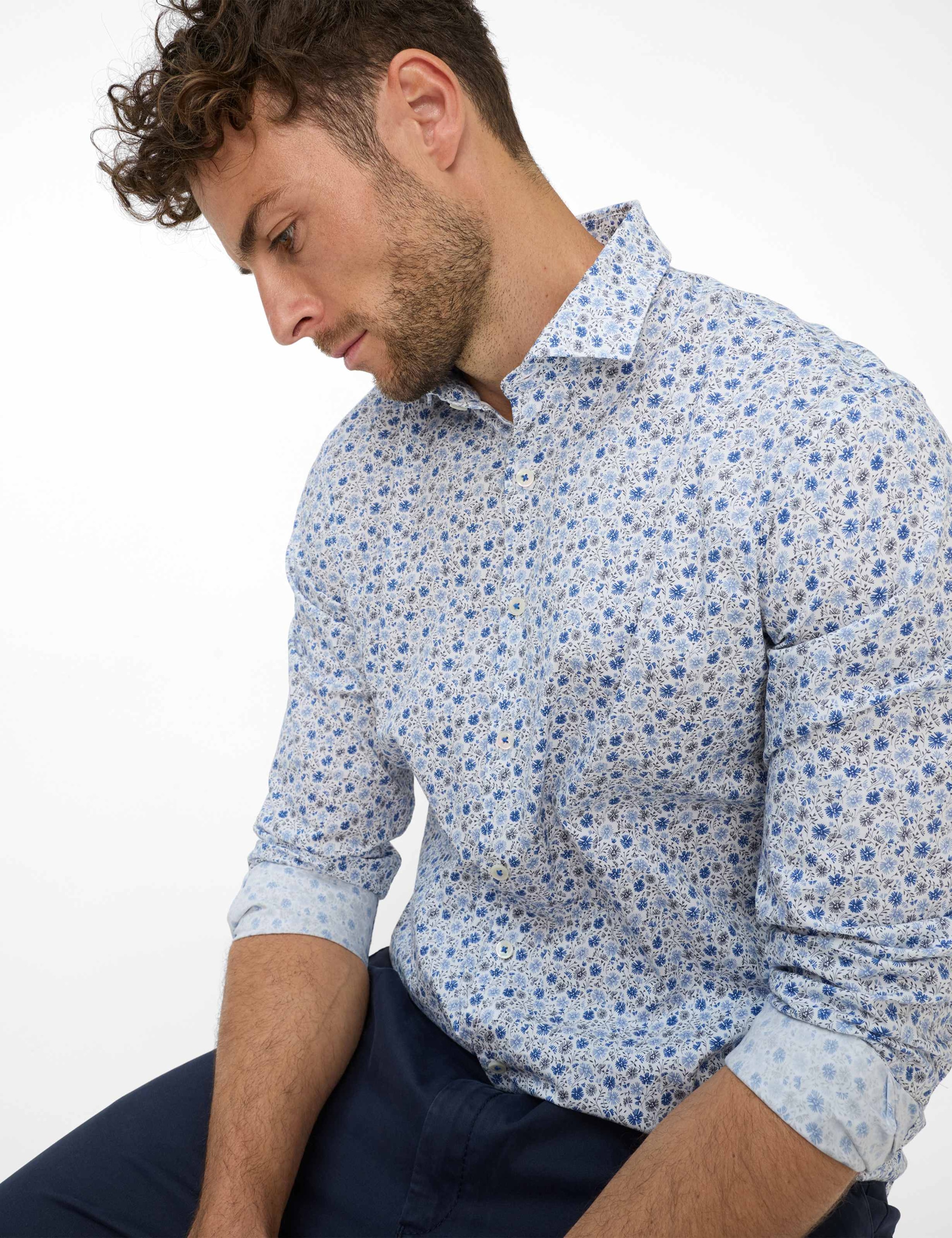 Brax Langarmhemd »Style HAROLD«