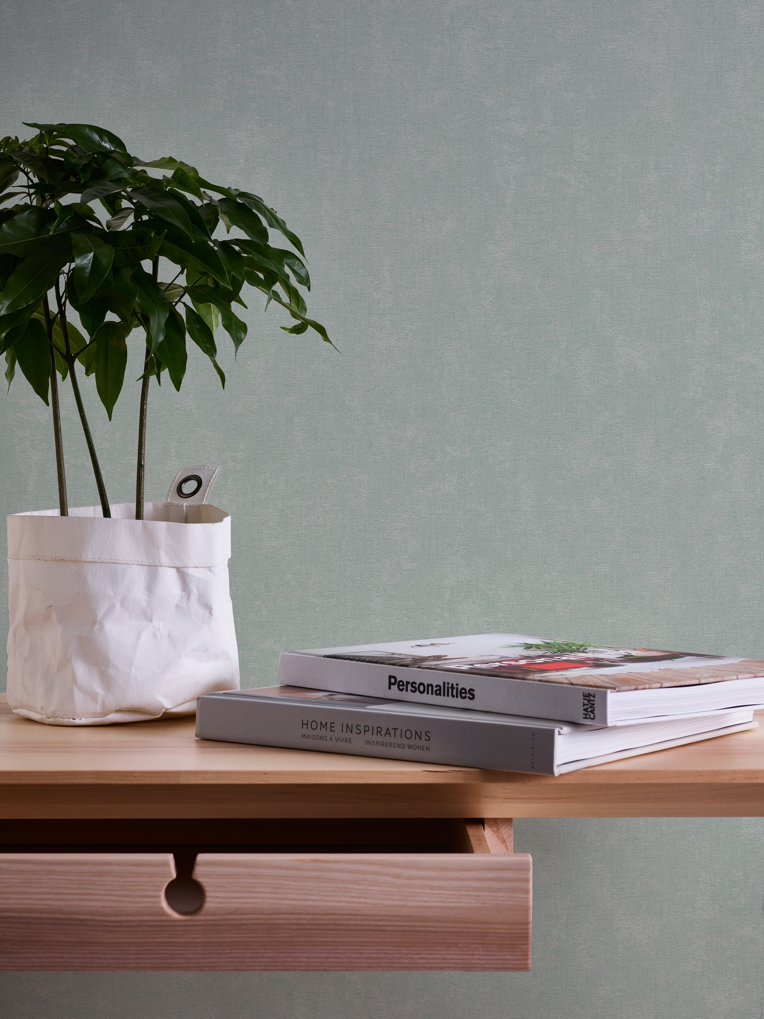 A.S. Création Vliestapete »Casual Living einfarbige Tapete Unitapete Putzoptik Putzoptik«, matt, Vliestapete einfarbig für Schlafzimmer Küche Wohnzimmer Uni Design