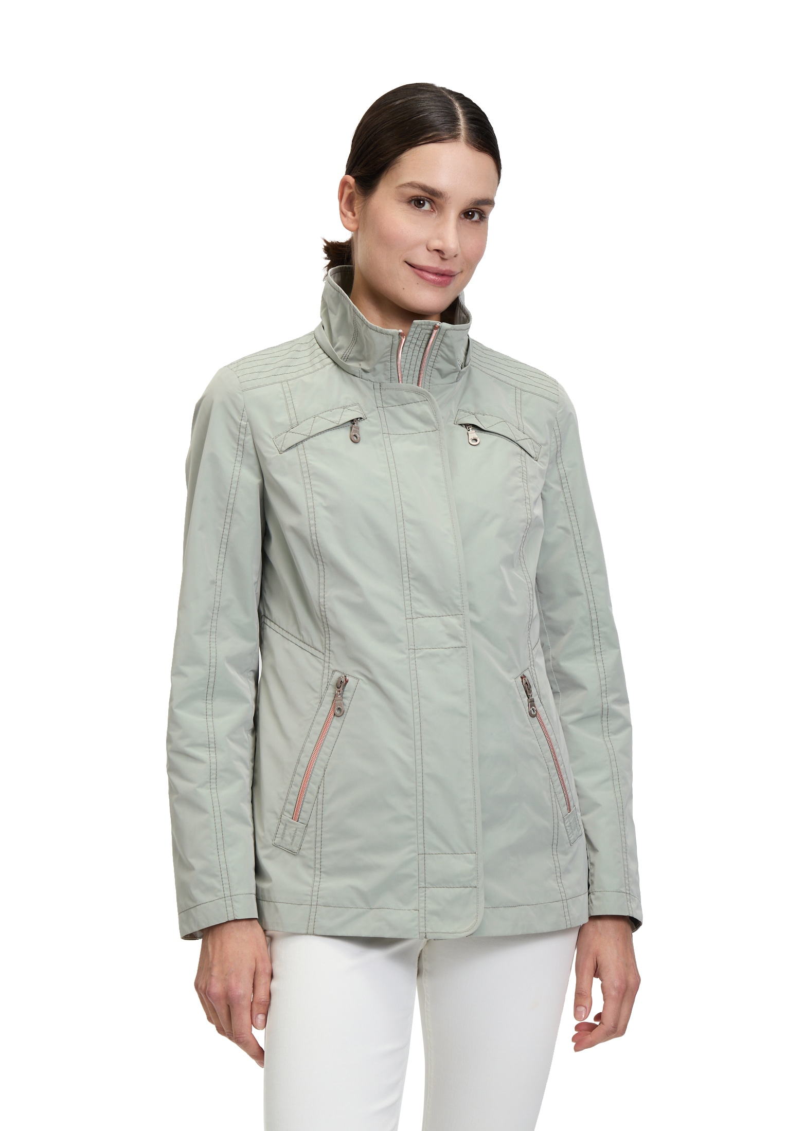 Gil Bret Outdoorjacke, mit Kapuze, mit Kapuze