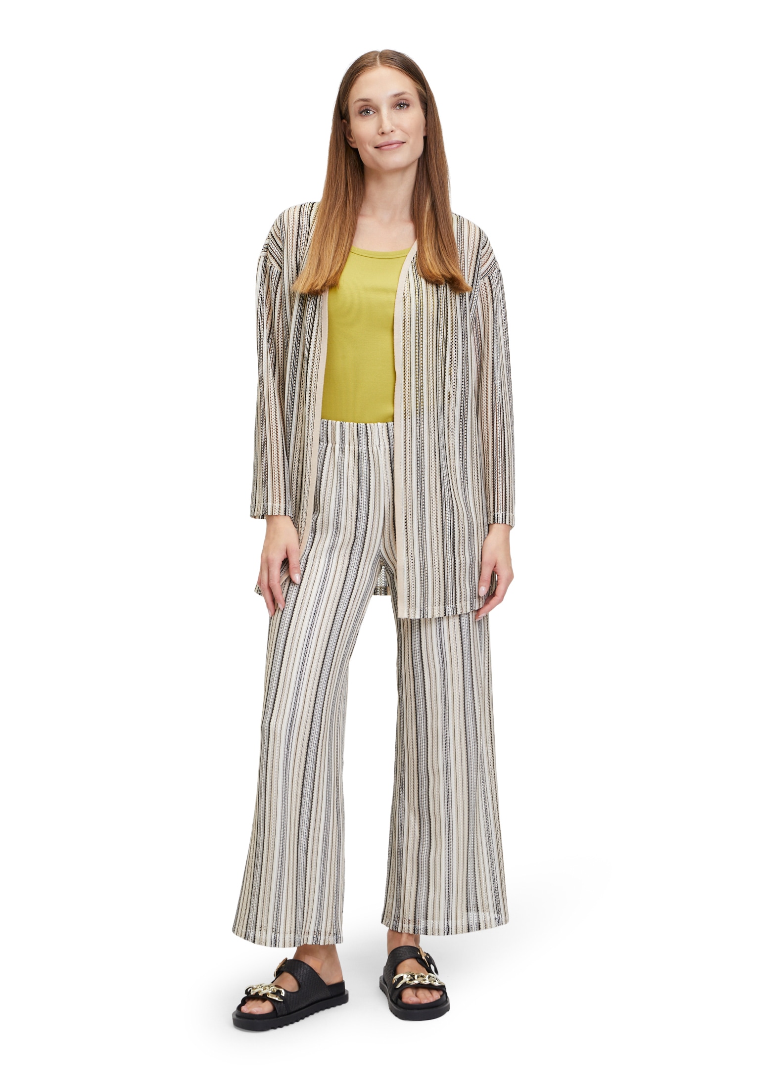Cartoon Stoffhose »Cartoon Casual-Hose mit elastischem Bund«, Material