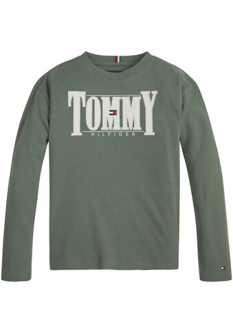 Tommy Hilfiger Langarmshirt »CORD APPLIQUE TEE L/S« kaufen