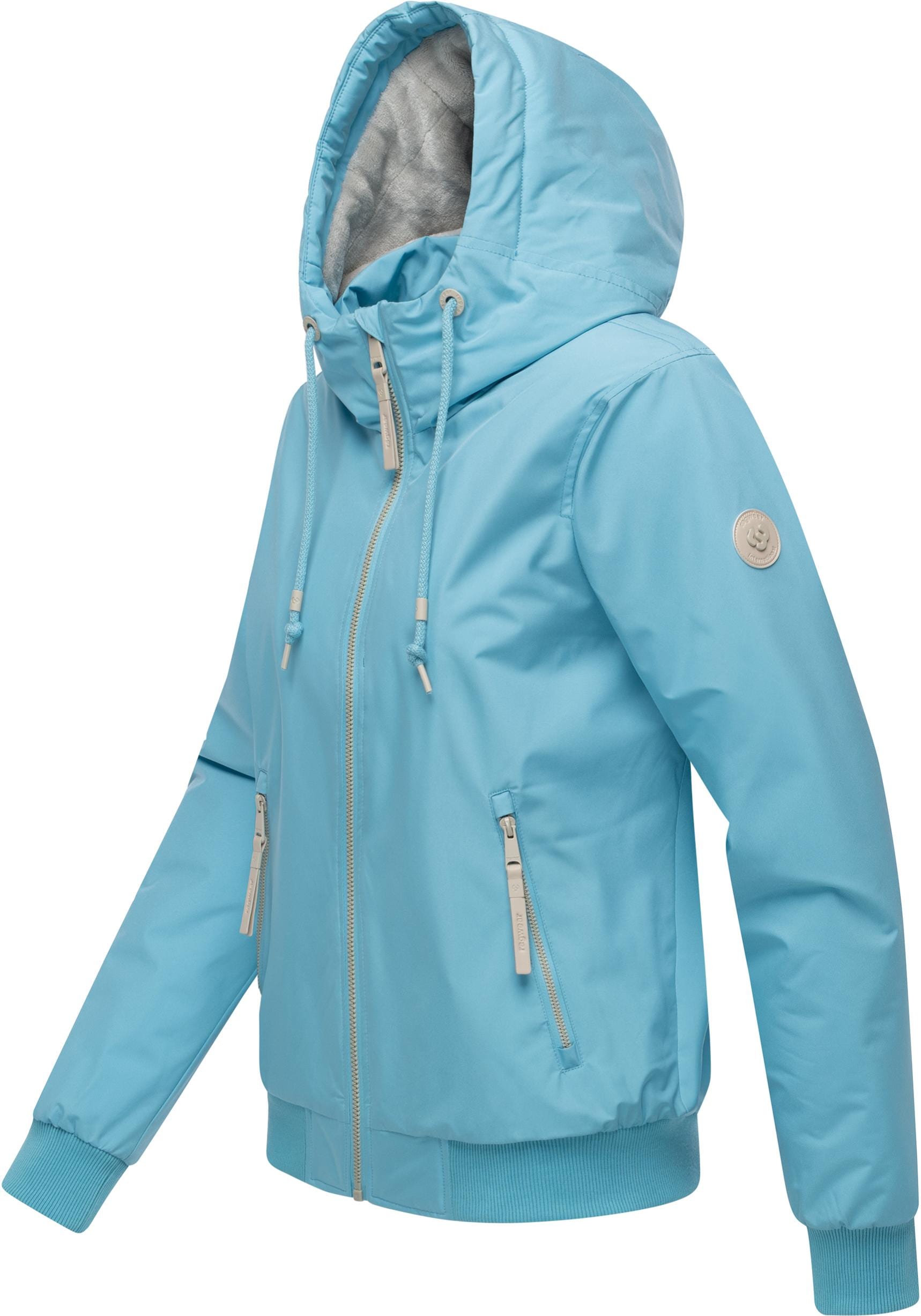 Ragwear Bomberjacke »Oggie Warm YOUMODO«, mit Kapuze, Wasserdichte Outdoorjacke mit Kapuze für den Übergang
