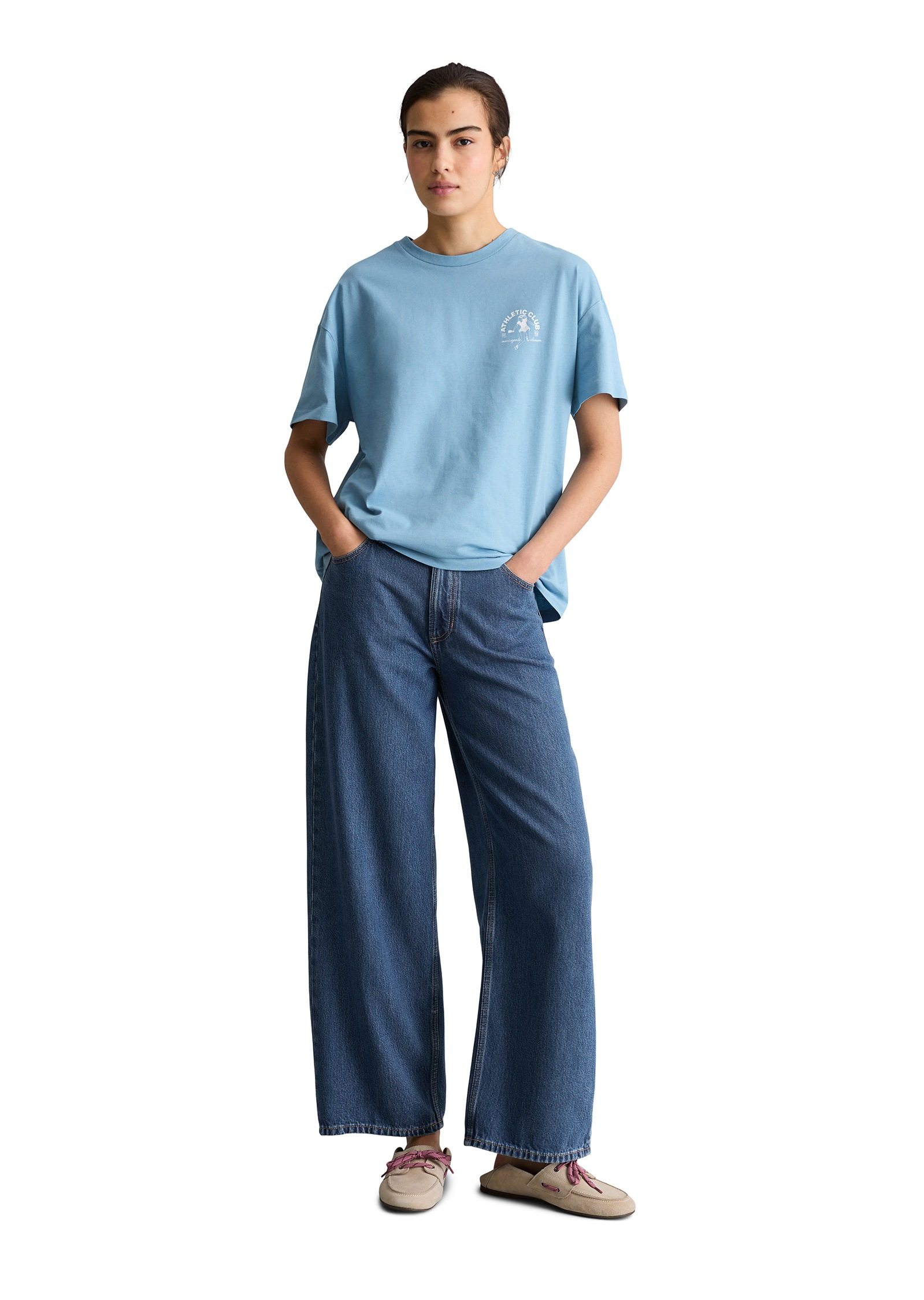 Marc O'Polo DENIM T-Shirt »aus Basic Single Jersey«