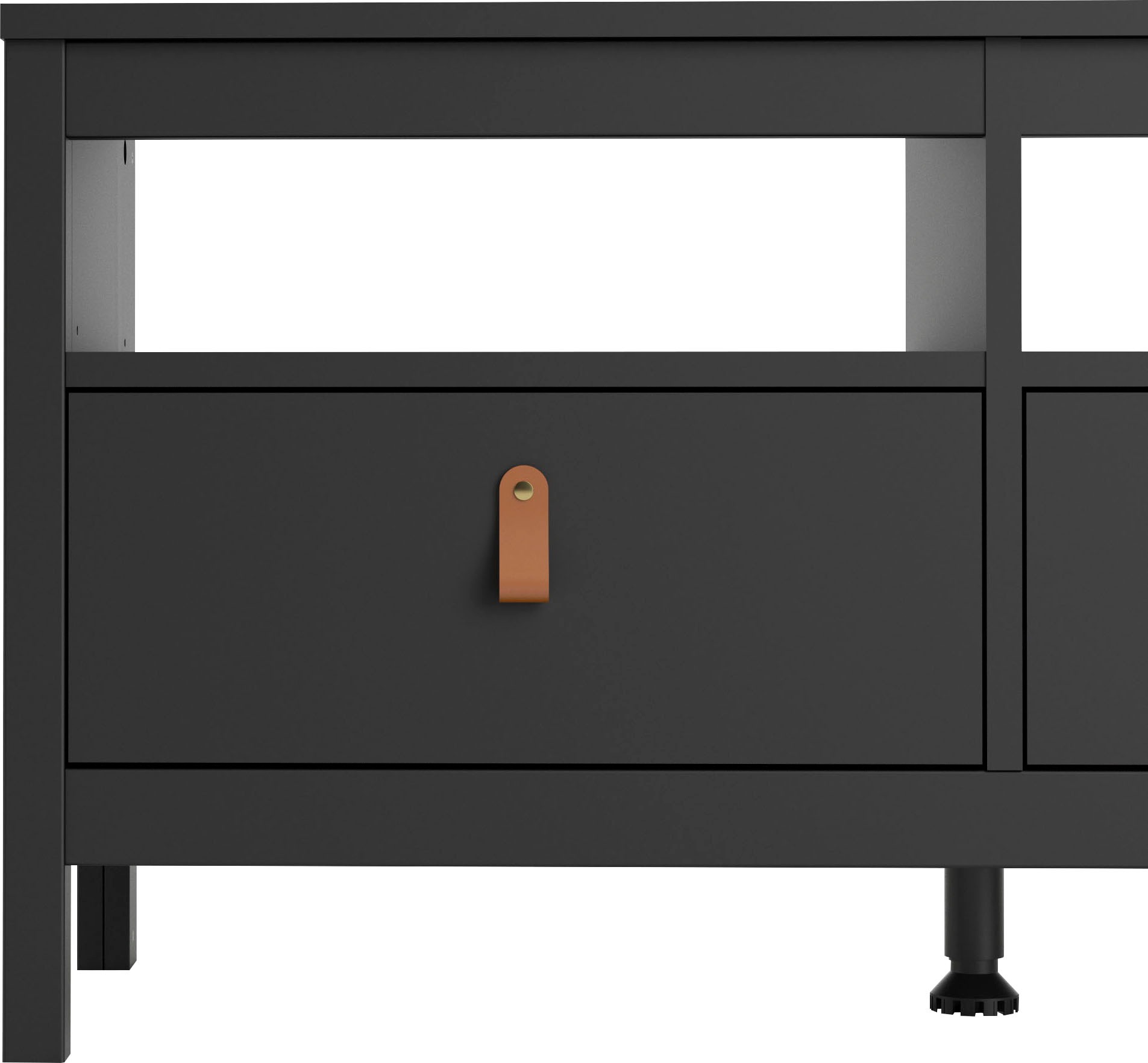 Home affaire TV-Bank »Madrid, TV-Möbel, Fernsehtisch, TV-Unit, Media-Möbel, Sideboard,«, mit 3 Schubladen und 3 offenen Fächern, Breite 151 cm, Höhe 54 cm