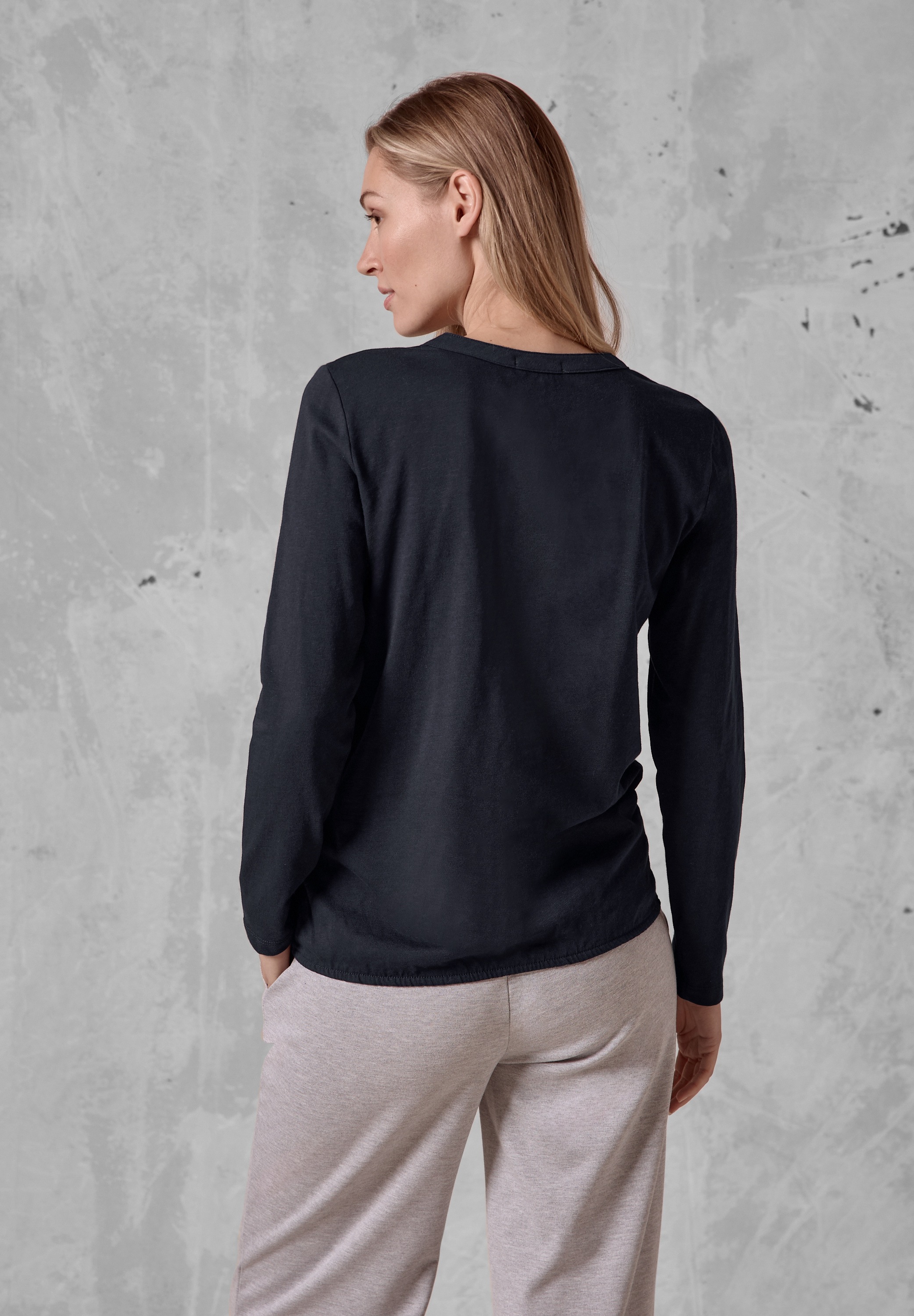 Cecil Langarmshirt, aus reiner Baumwolle