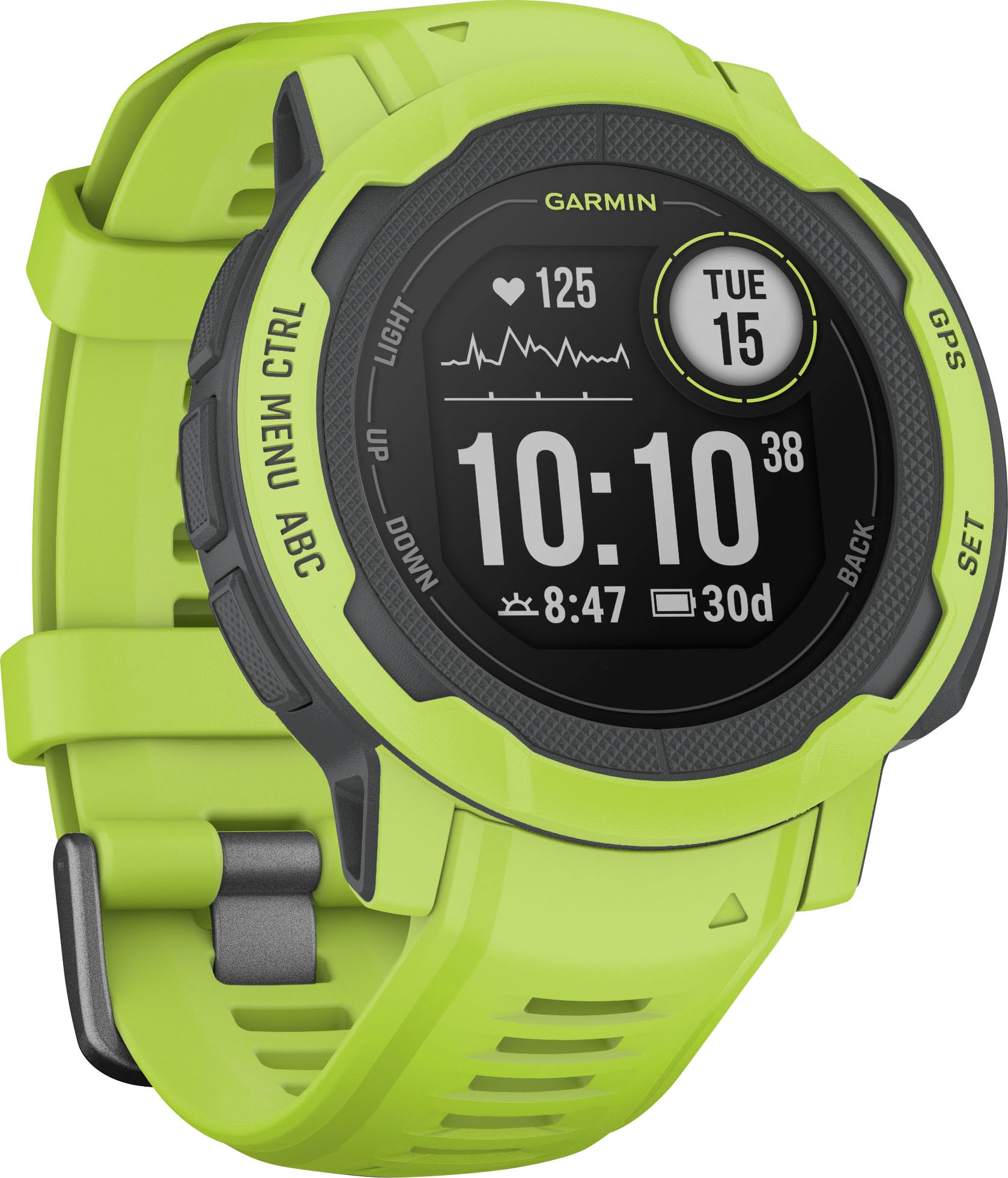 GARMIN Smartwatch "INSTINCT 2", grün, Smartwatches