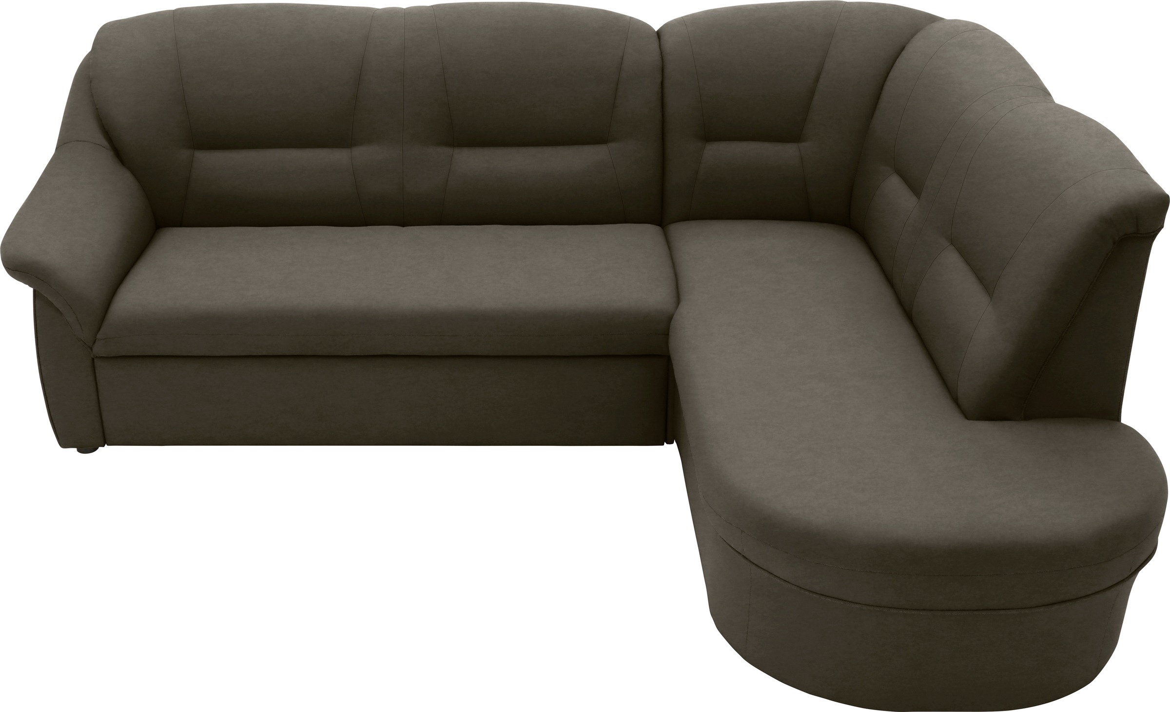 Thumbnail - DOMO collection Ecksofa "Faenza für kleine Räume, Stellmaße 232,176cm, komfortabel, L-Form", mit Ottomane, zeitlos, eleg...
