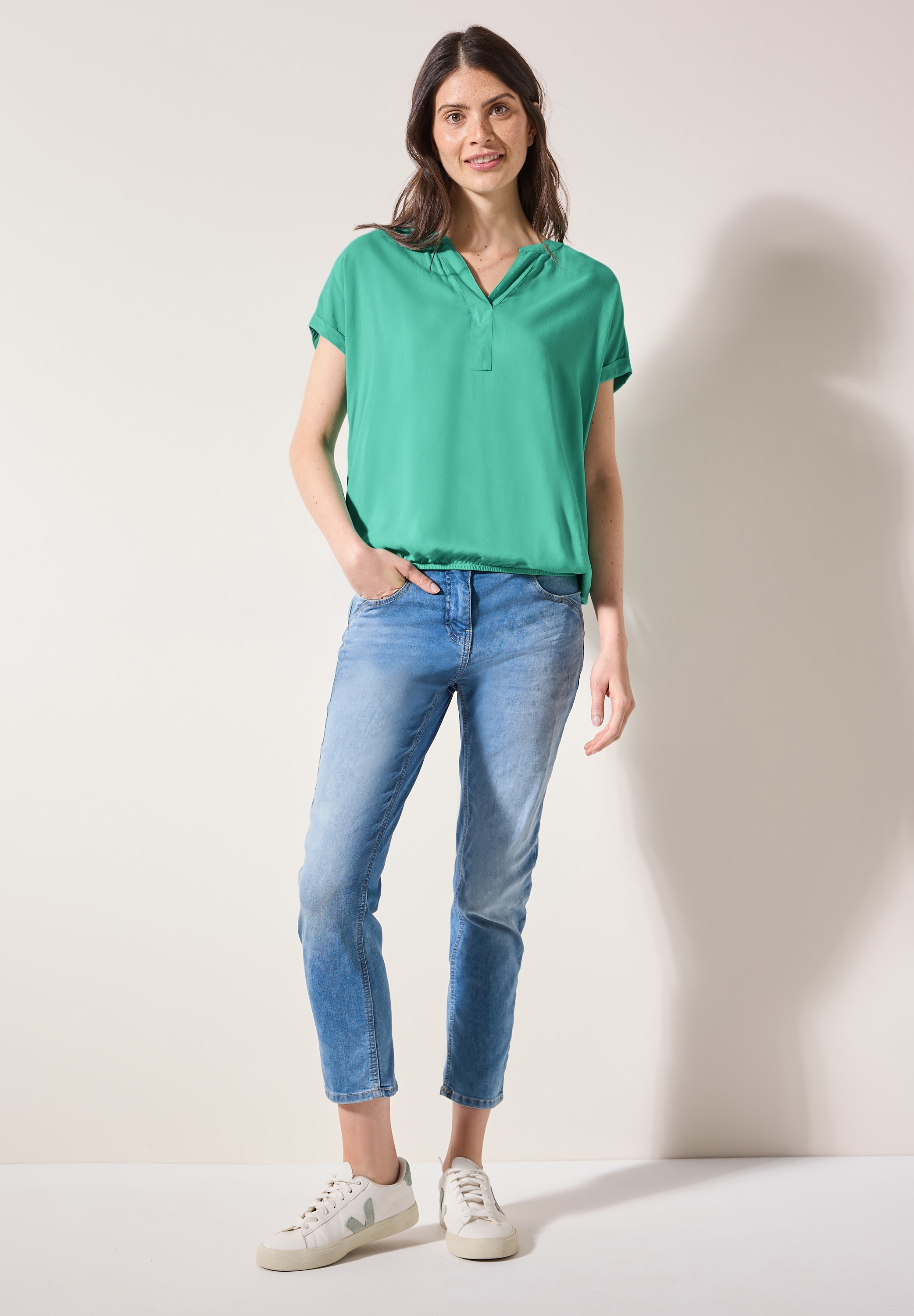 Cecil Shirtbluse, aus softer Viskose