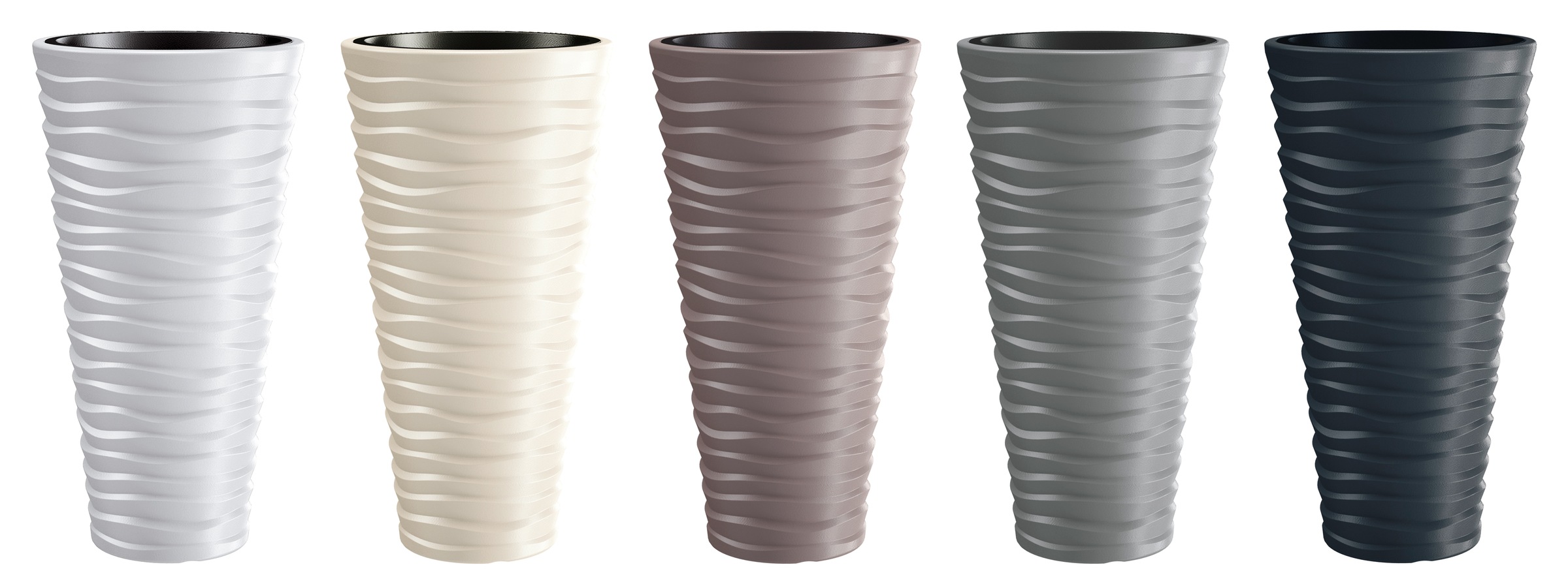 Prosperplast Pflanzkübel "Sand slim" ØxHöhe: 39x75 cm günstig online kaufen