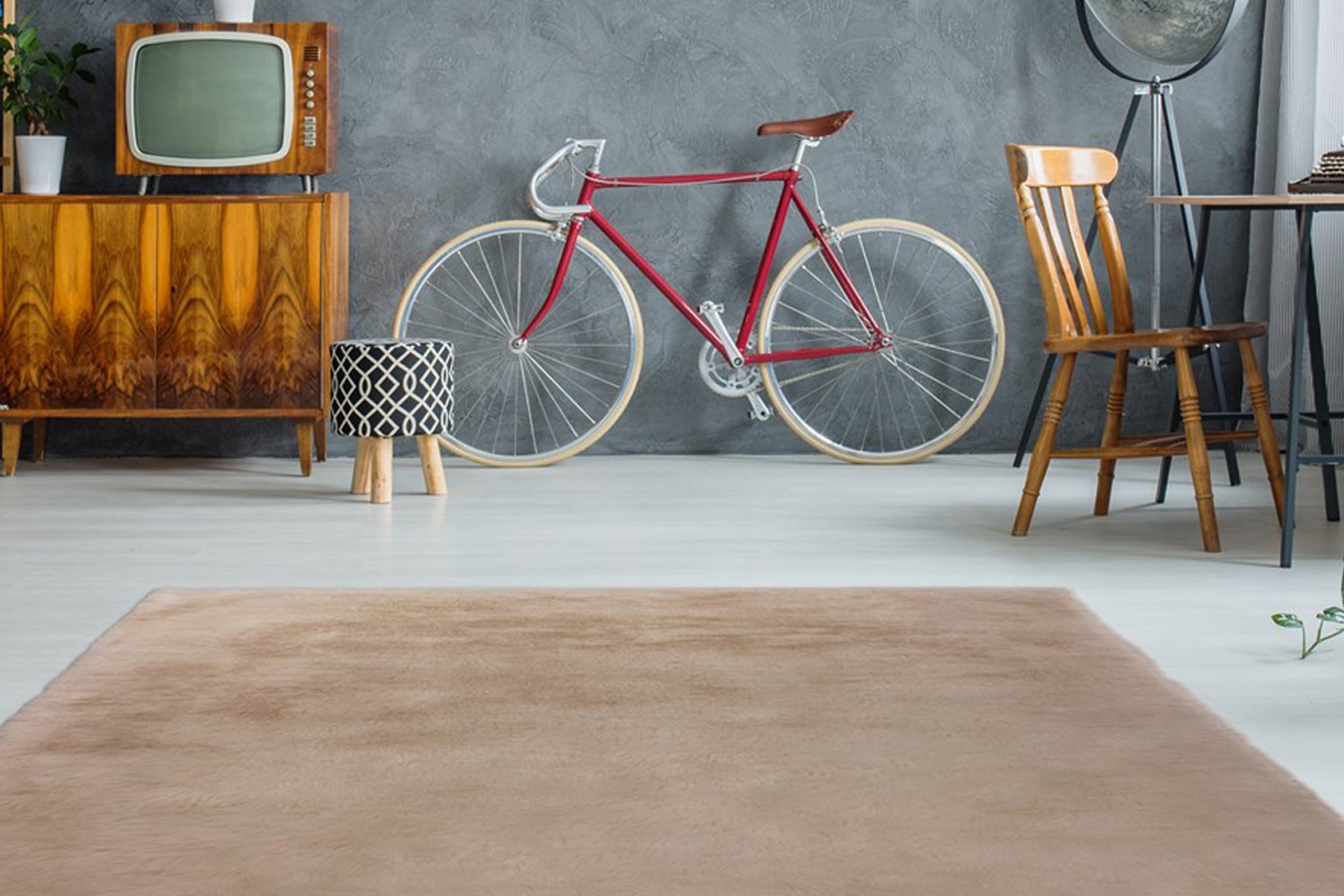 calo-deluxe Hochflor-Teppich "Vogesen 212" rechteckig 45 mm Höhe Kunstfell, günstig online kaufen