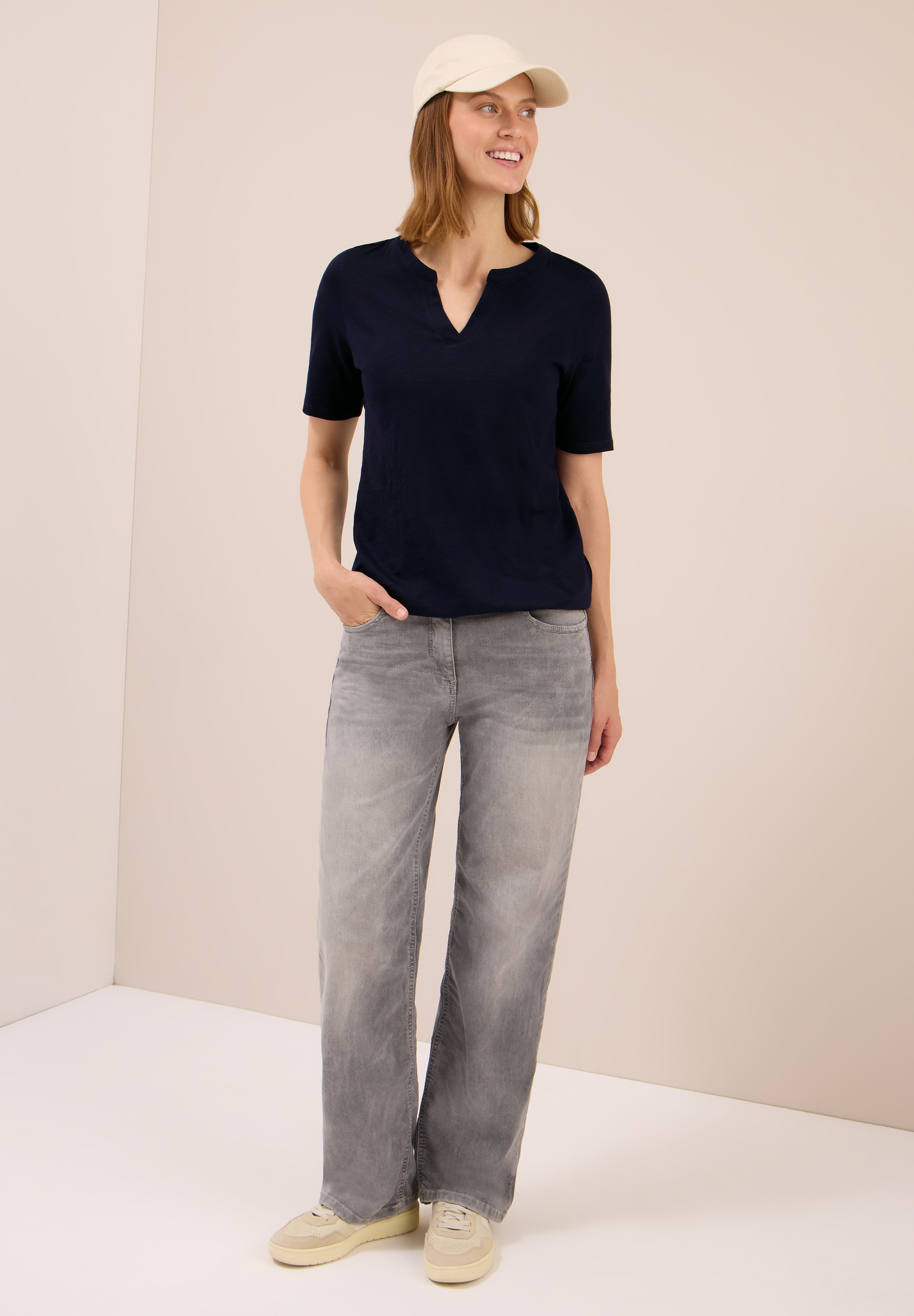 Cecil Tunikashirt, aus reiner Baumwolle