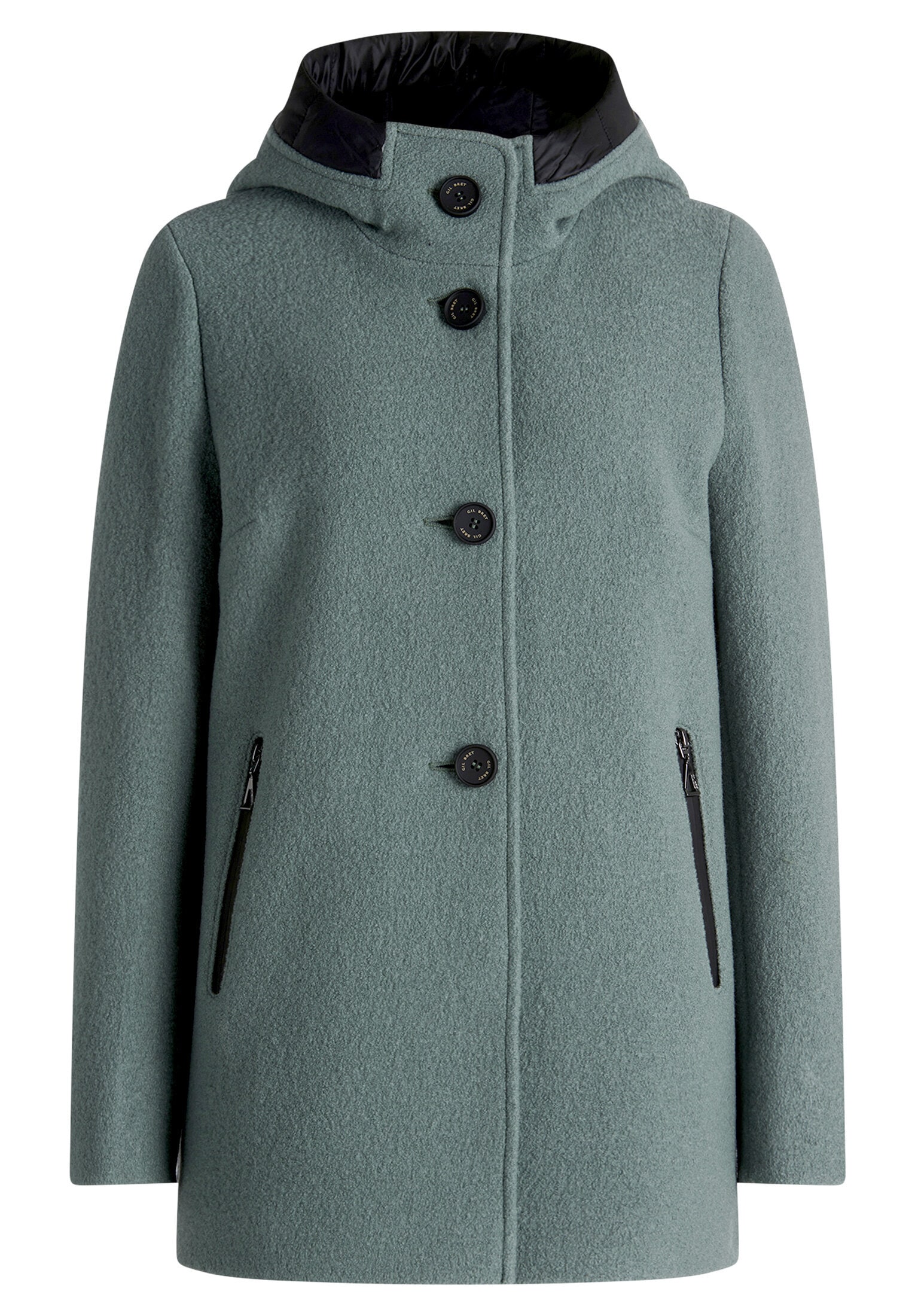 Gil Bret Wolljacke »Damen mit Kapuze« mit Kapuze