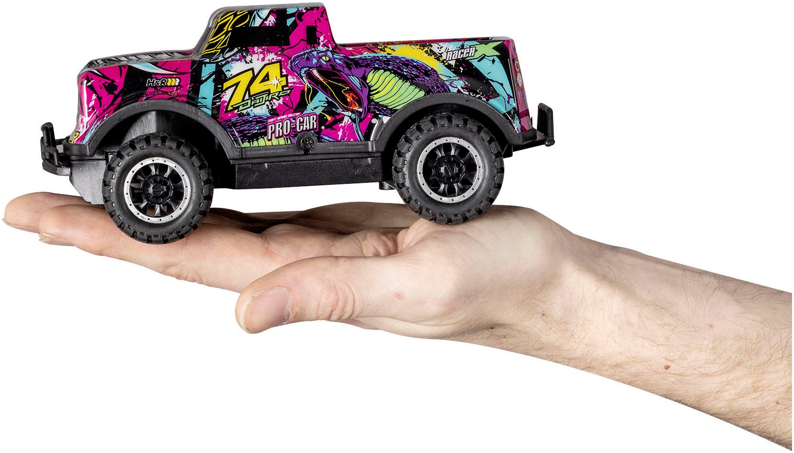 Revell® RC-Monstertruck »Revell® control, Ghost Driver, 2,4 GHZ, lila«, mit LED-Beleuchtung