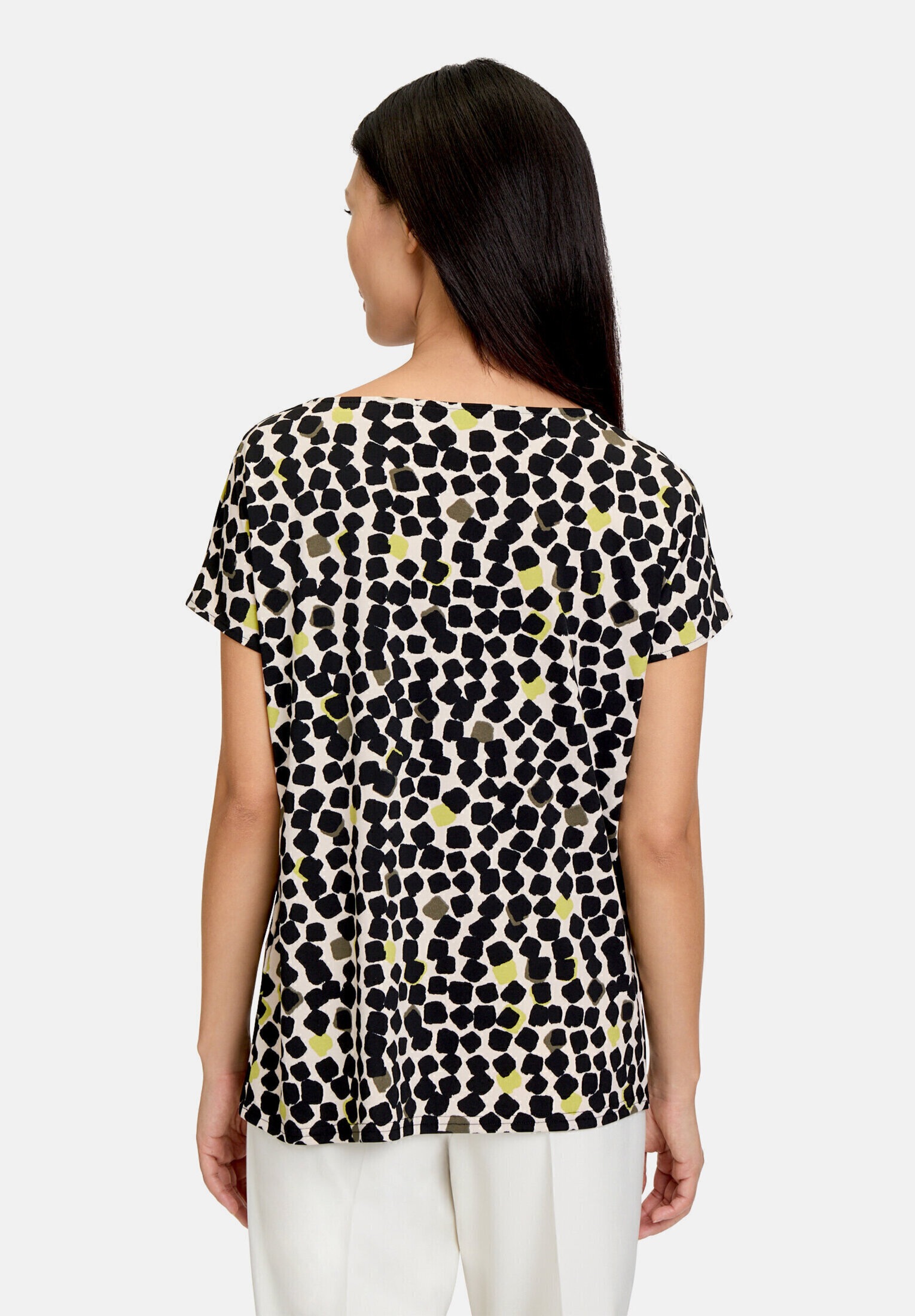 Betty Barclay Kurzarmshirt »Damen mit Wasserfallausschnitt« 1 Stk. Material