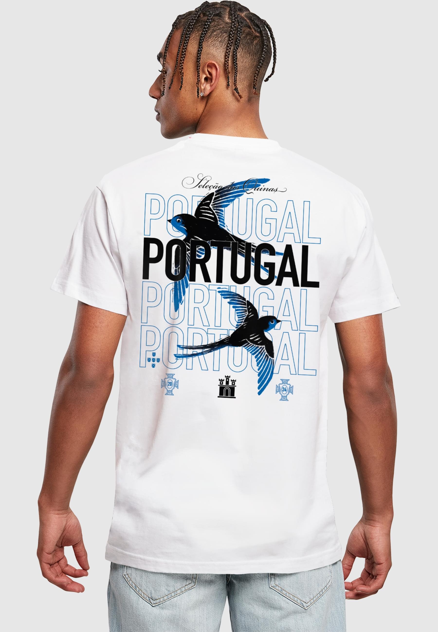 MisterTee T-Shirt »MisterTee Andorinha Portuguesa Tee«, (1 tlg.)