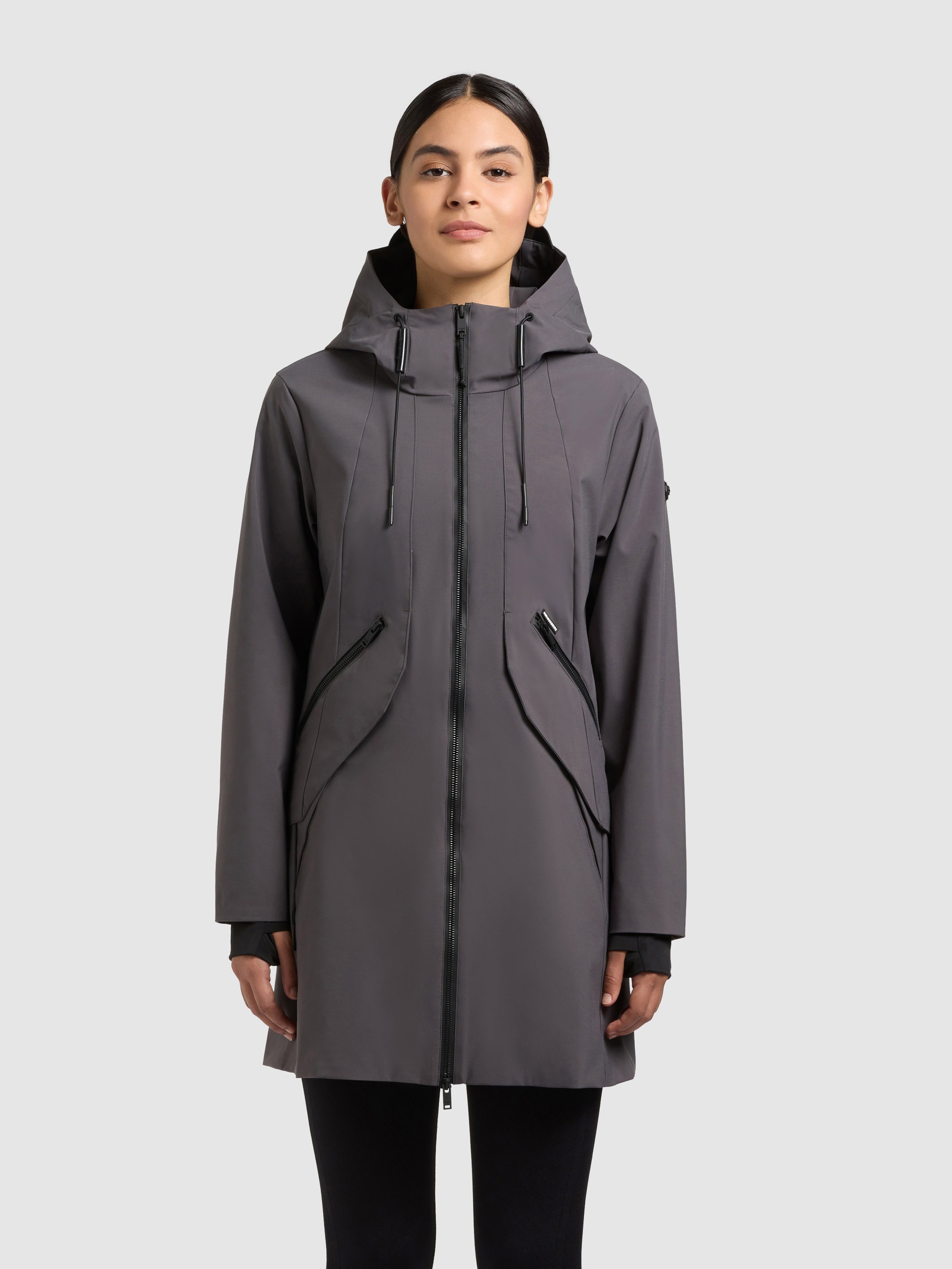 khujo Sommerjacke »EIZA« mit Kapuze