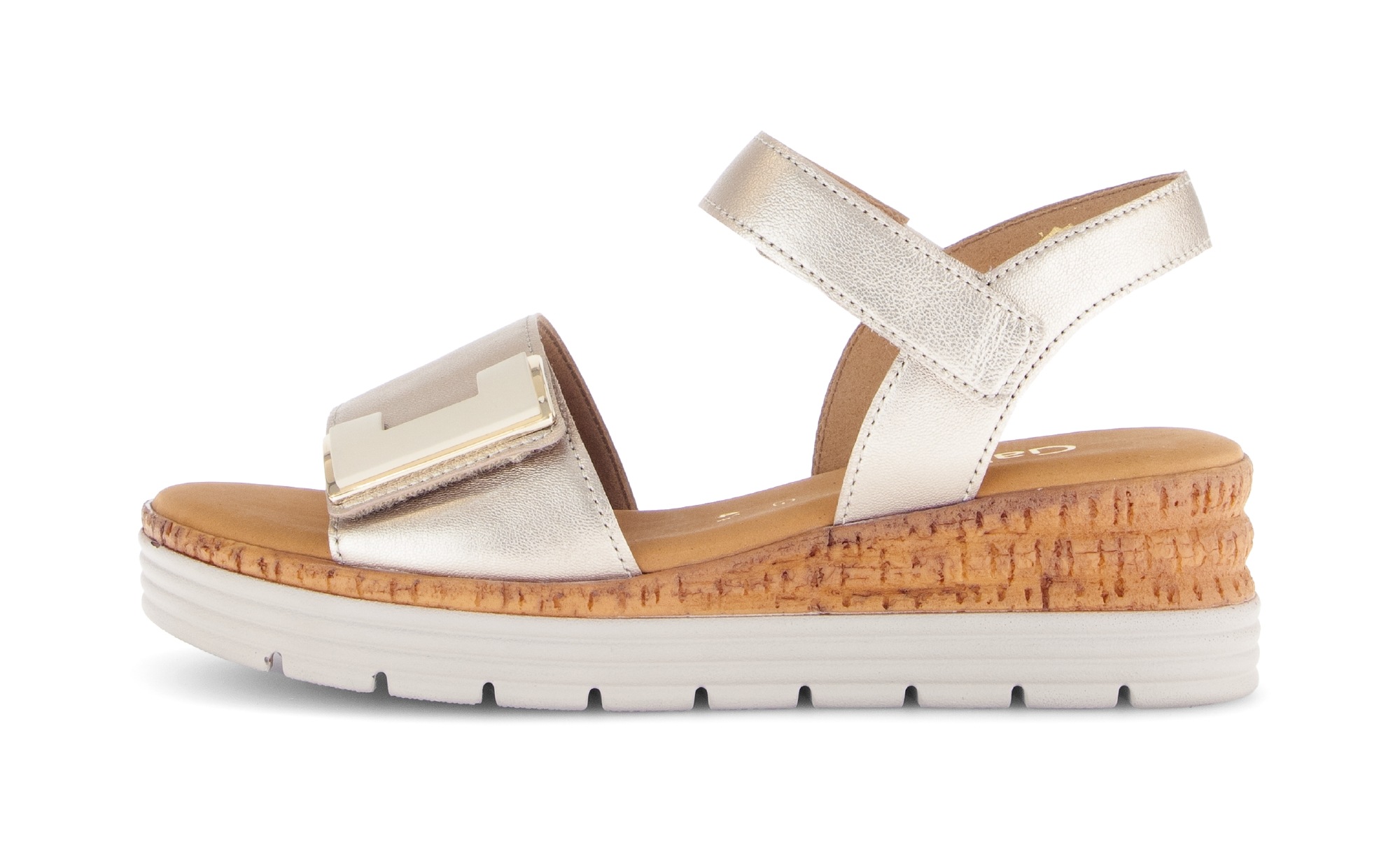 Thumbnail - Gabor Keilsandalette "GENUA", Keilabsatz, Sommerschuh, Sandale mit Klettverschlüssen, Weite G