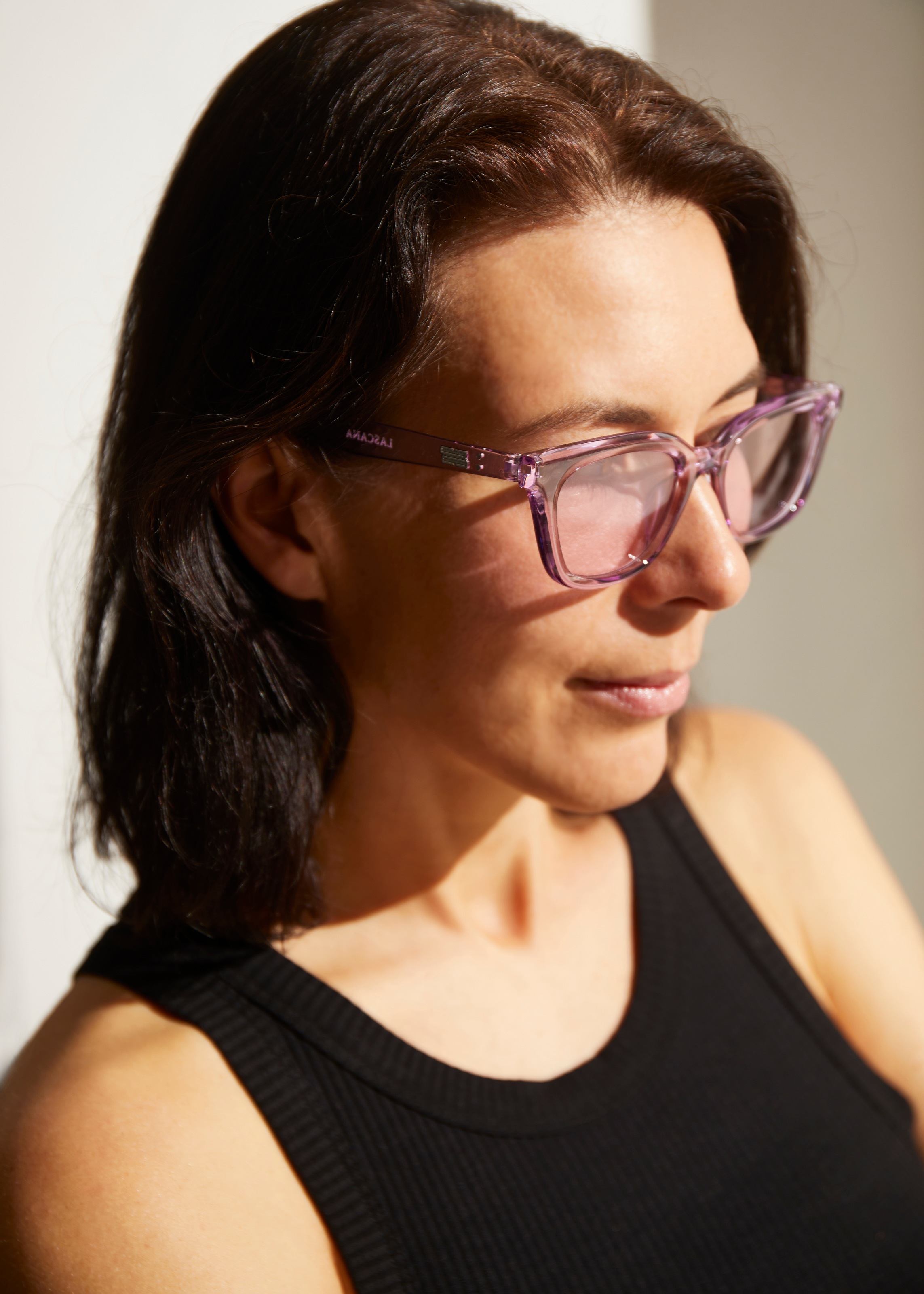 LASCANA Sonnenbrille "trapezförmige Sonnenbrille", Rectangular-Look, Damenb günstig online kaufen