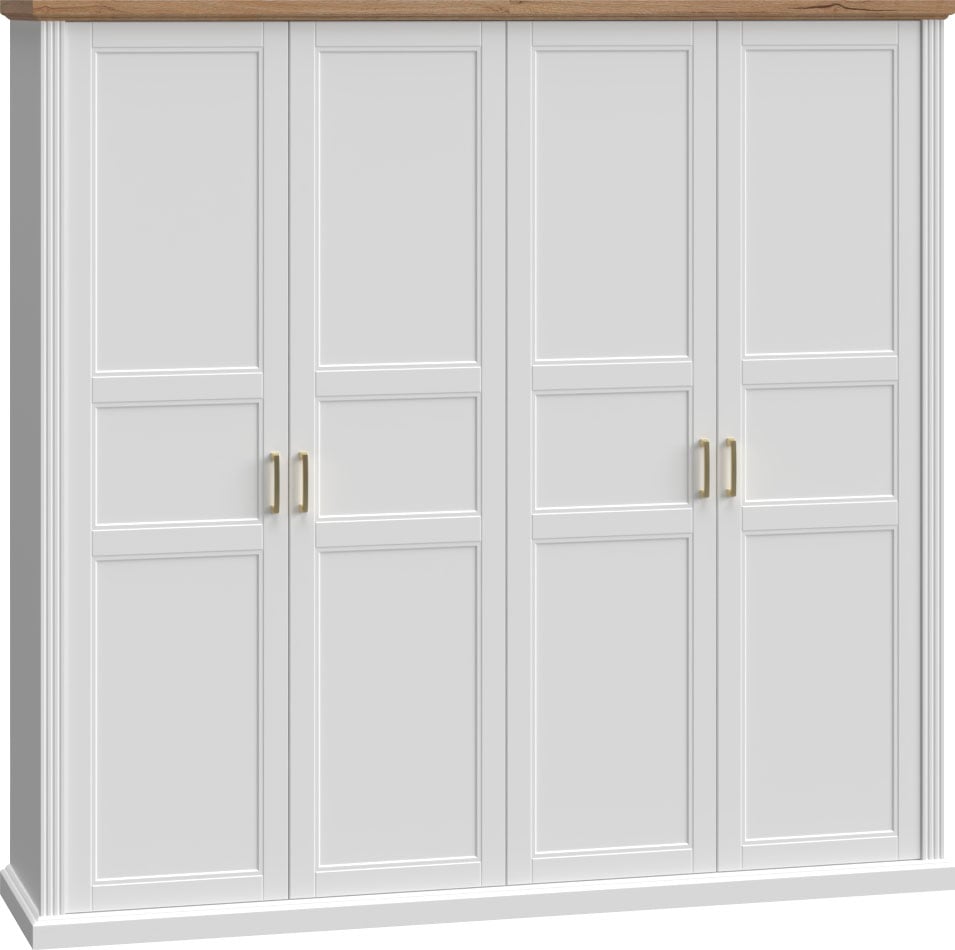 OTTO home Kleiderschrank "Tara" lackiert mit wasserbasiertem UV-Lack, in 4 Breiten