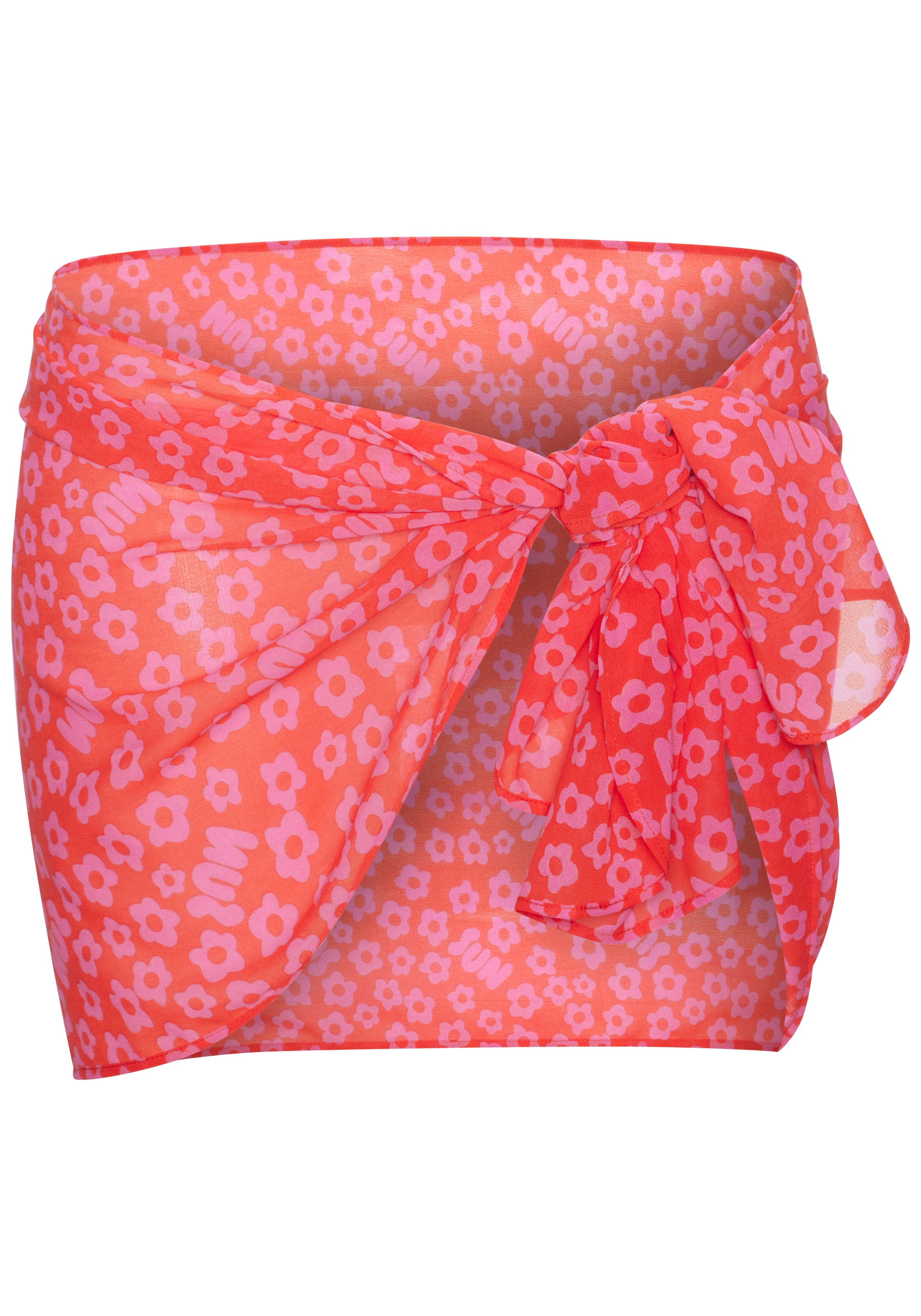 Buffalo Strandrock mit floralem Allover-Print günstig online kaufen