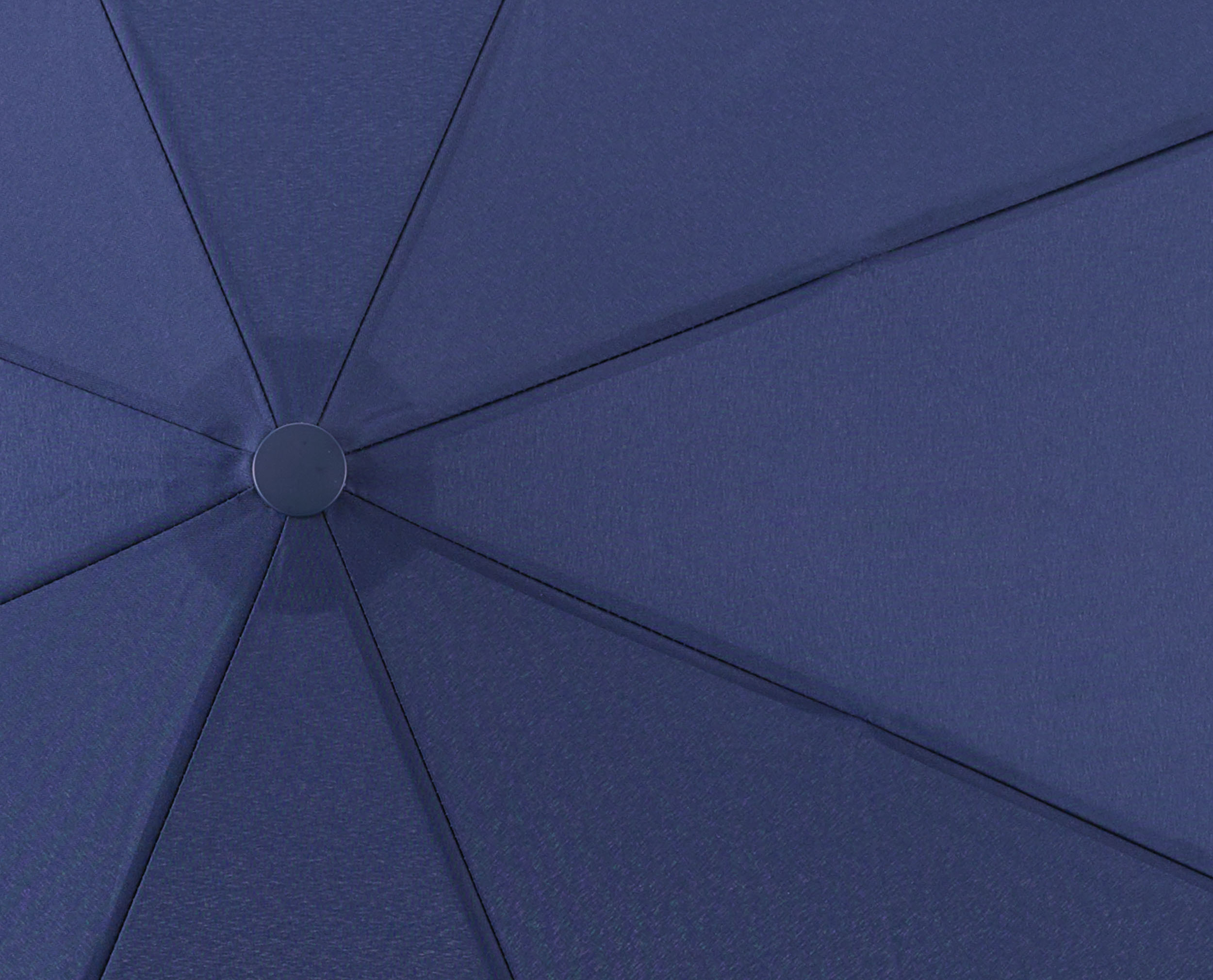 Thumbnail - EuroSCHIRM Taschenregenschirm "Taschenschirm 32P7-PET", Taschenregenschirm 32P7-PET, marineblau, Automatik, Buche Holzgr...