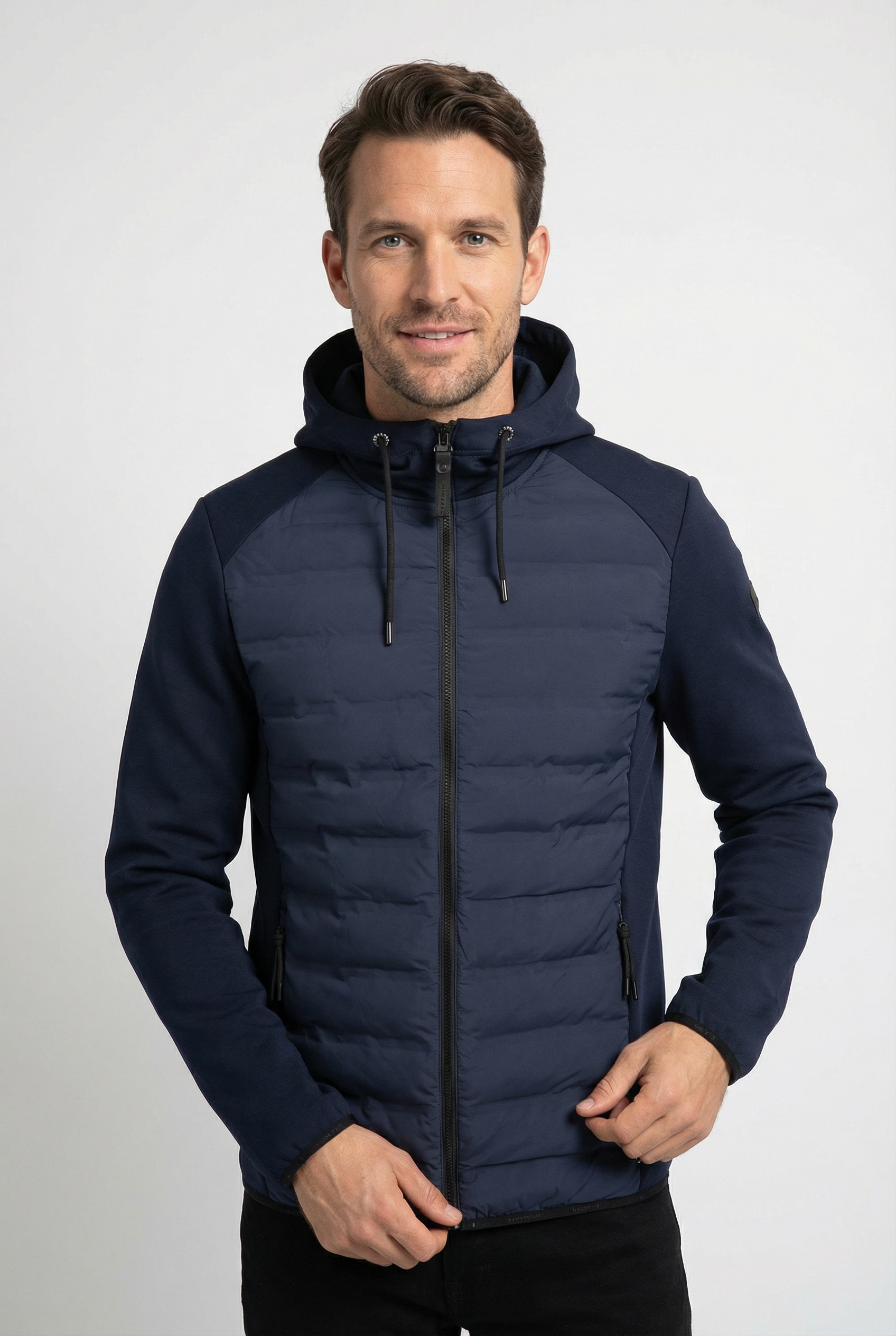 Icepeak Fleecejacke "ARZBERG" wasserabweisend, aus Polyester, Viskose und Elasthan