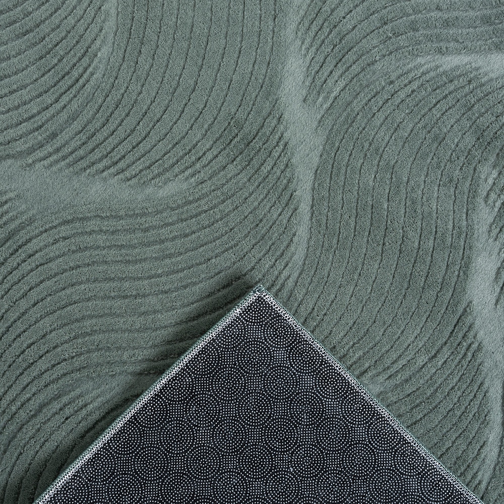 the carpet Teppich »Rio«, rechteckig, 8 mm Höhe, weicher Wohnzimmer Teppich rutschfest 3D-Optik