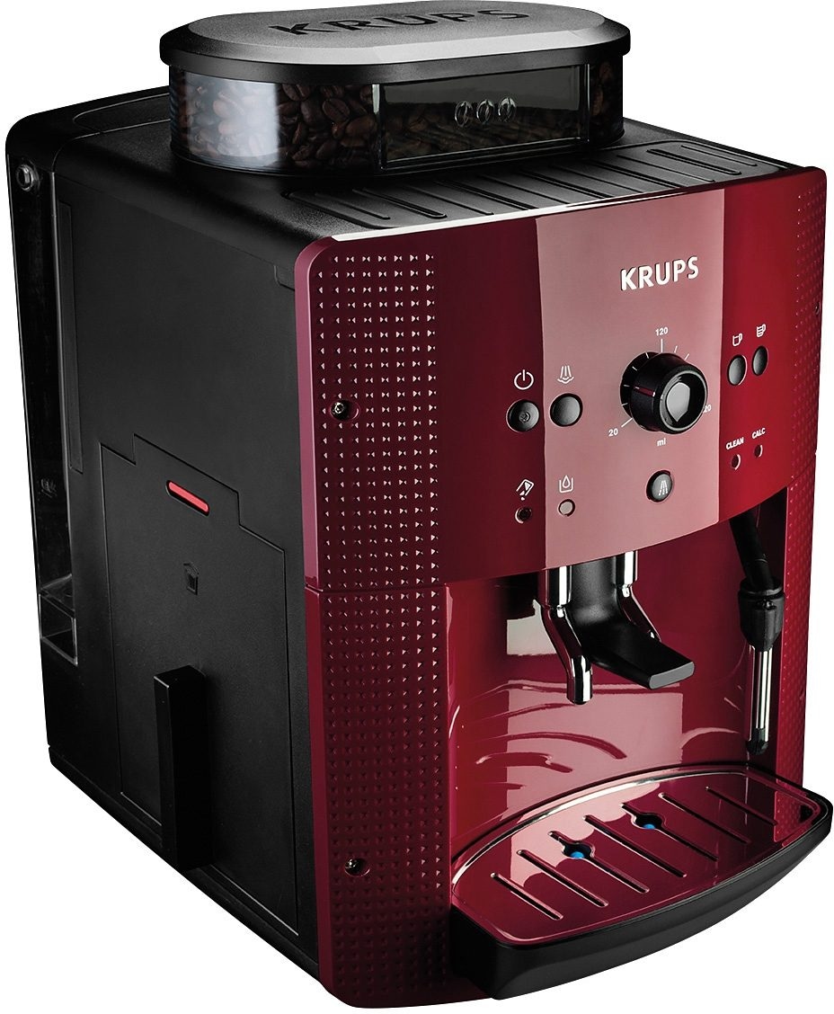 Krups Kaffeevollautomat »EA8107 Arabica«, 2-Tassen-Funktion, manueller Dampfdüse, 2 voreingestelle Kaffeestärken