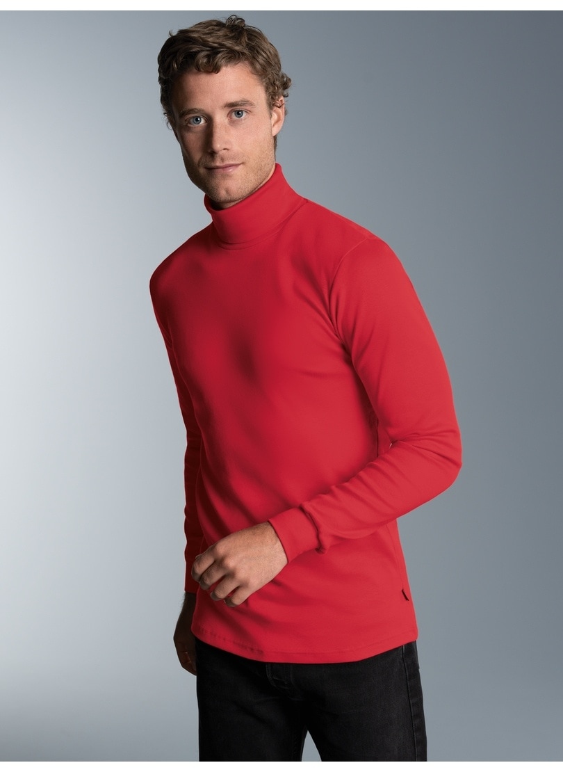 Trigema Rollkragenshirt "TRIGEMA Langarm Ski- und Sport-Rollkragenpullover"