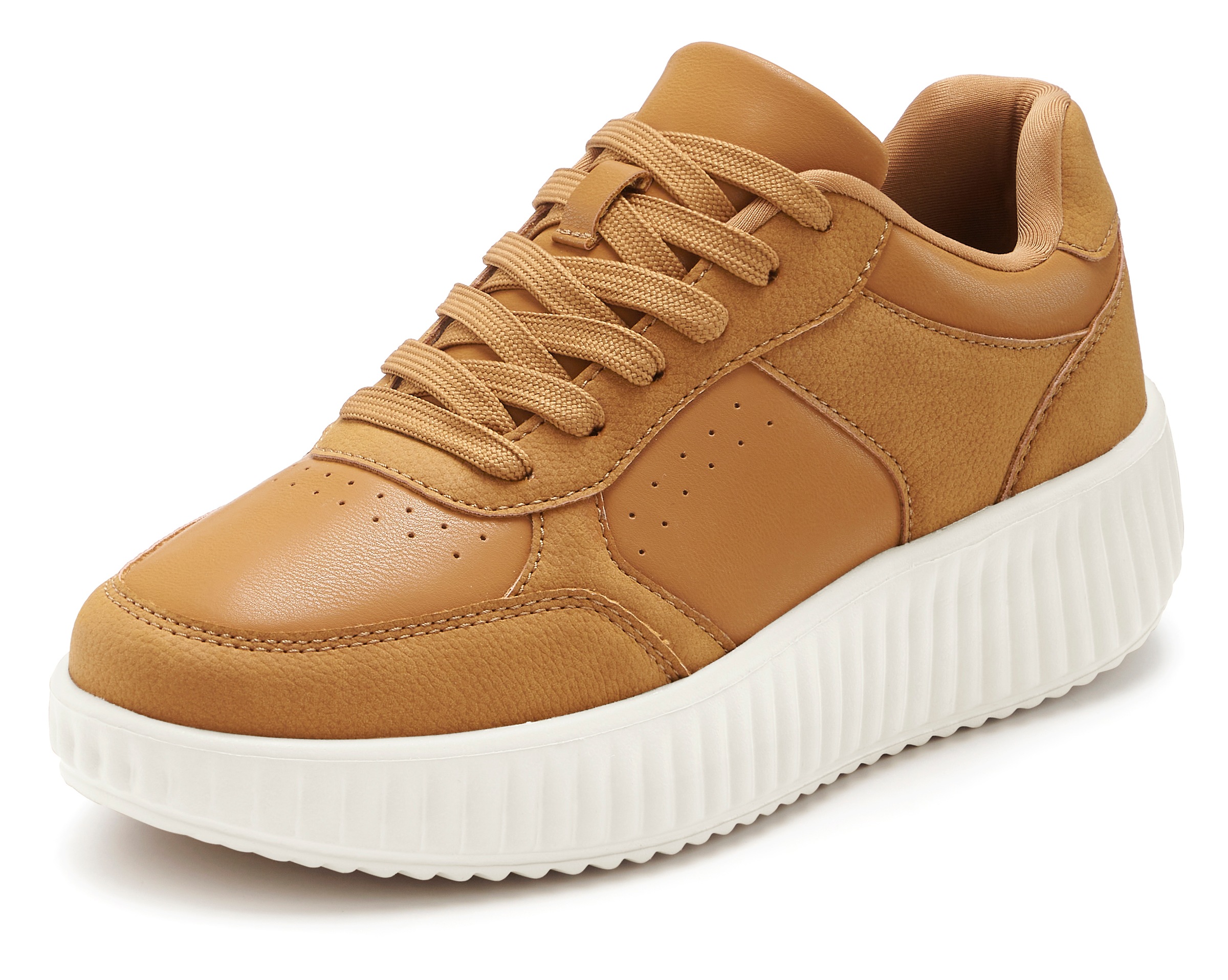 LASCANA Sneaker "Halbschuh," mit modischer Chunky-Sohle, mit Schnürung VEGA günstig online kaufen