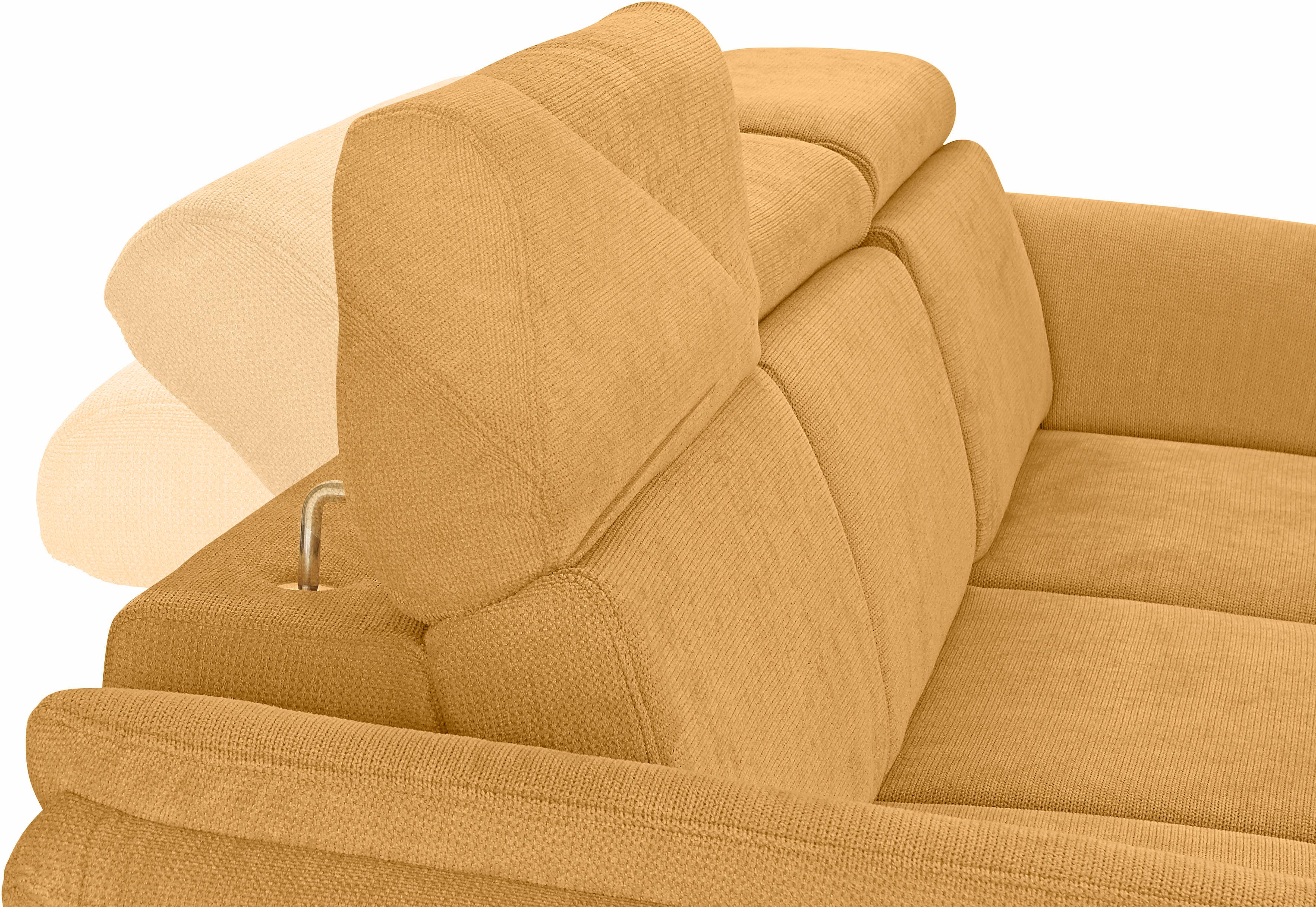 Thumbnail - sit&more Ecksofa "Avignon L-Form" Kopfteilverstellung, wahlweise mit Bettfunktion und Bettkasten