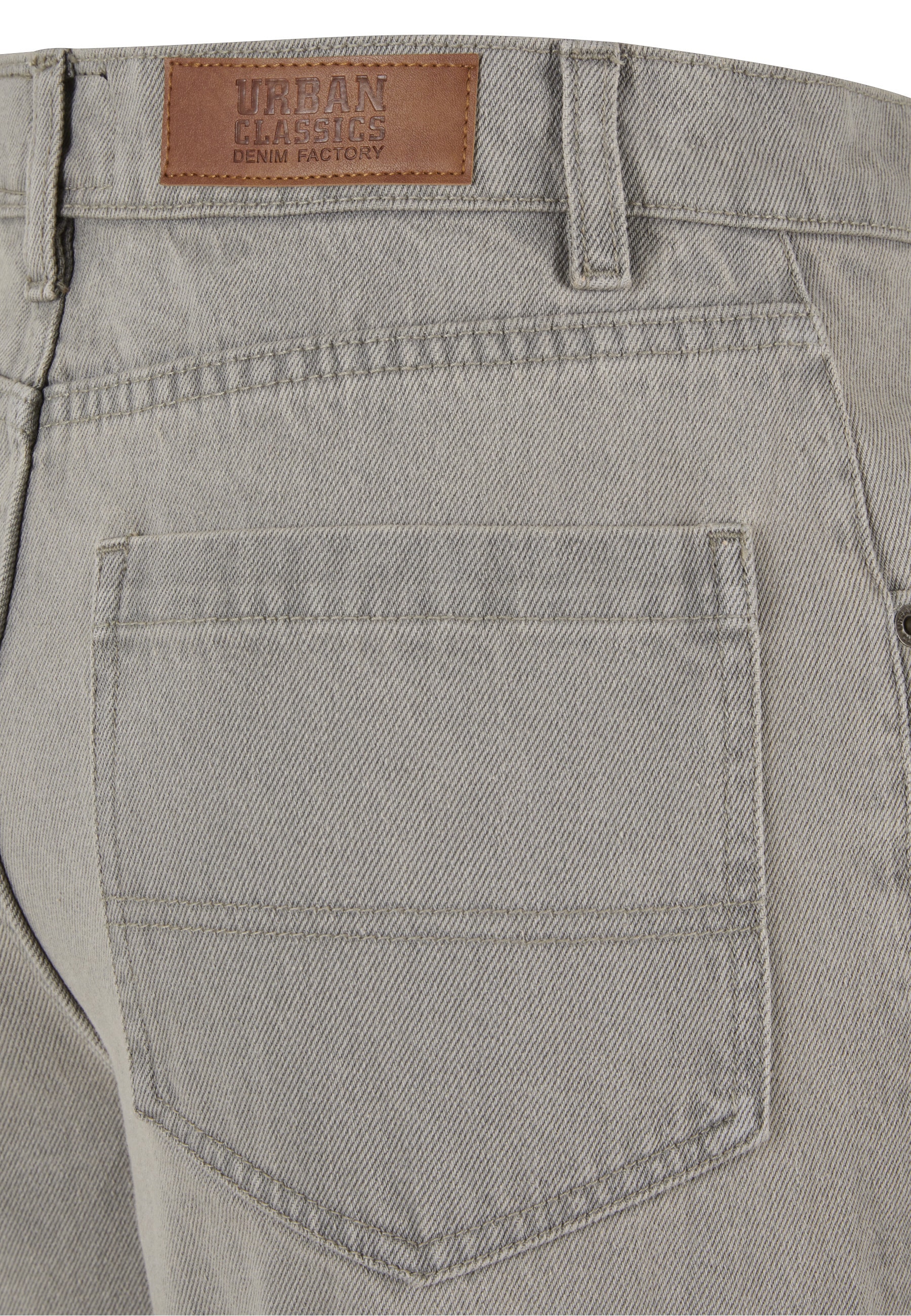 URBAN CLASSICS Cargohose »Urban Classics Ladies Loose Utility Denim Pants«
