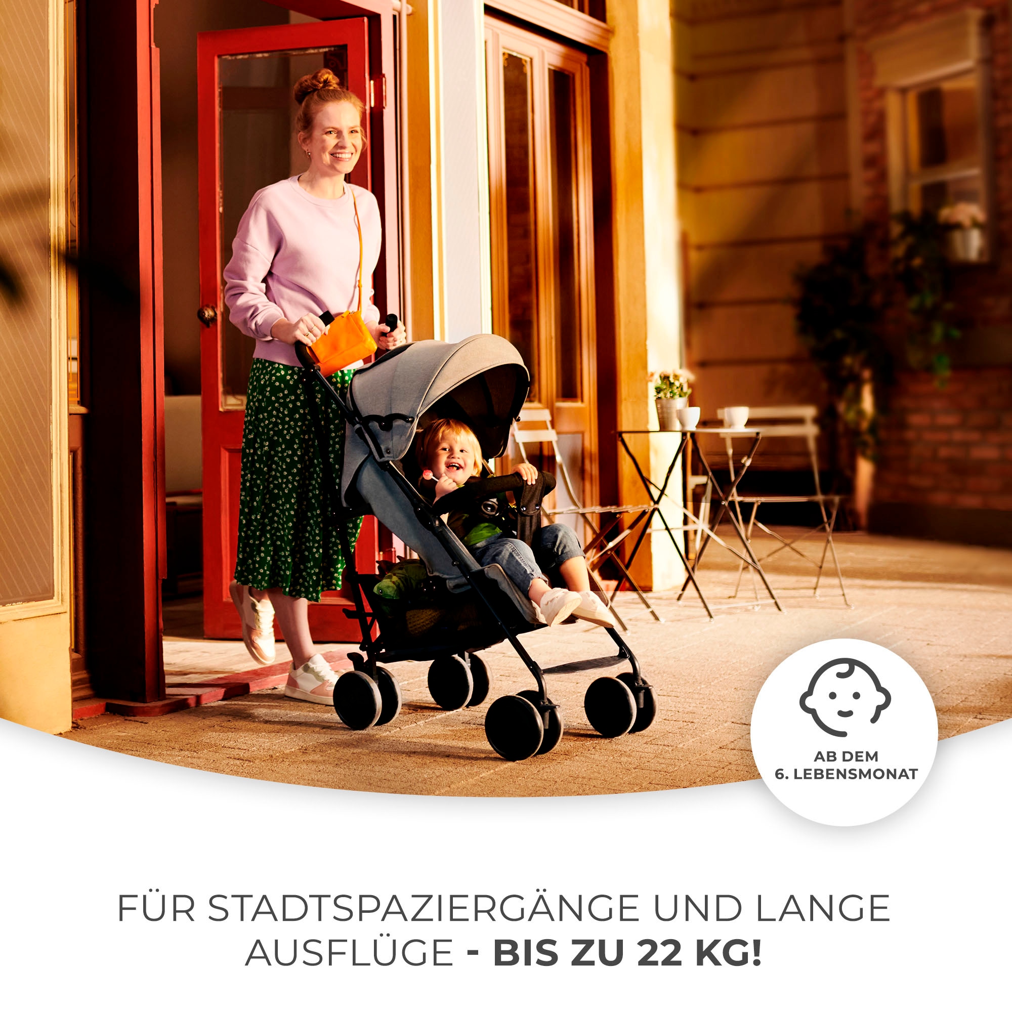 Kinderkraft Kinder-Buggy »SIESTA«