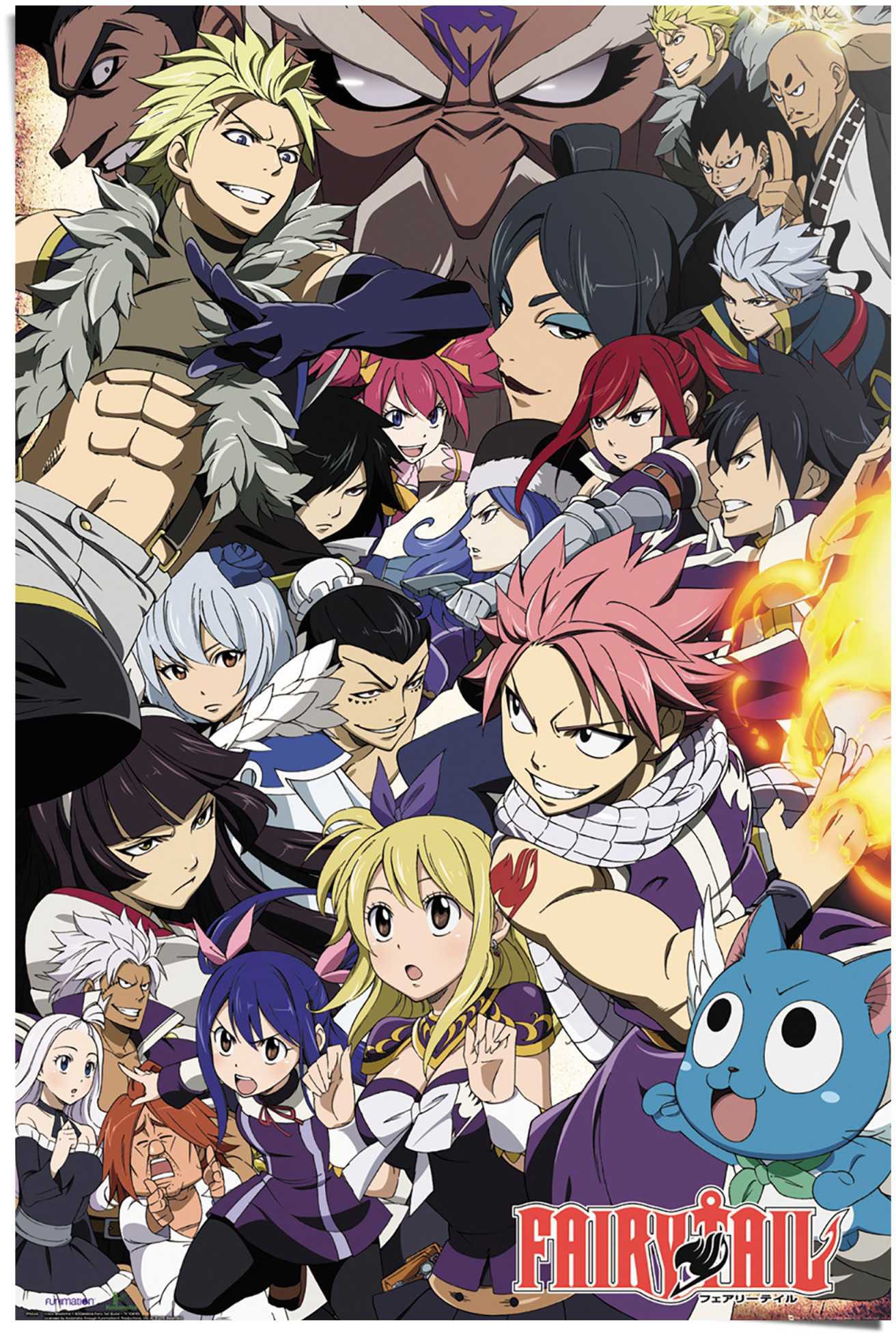 Reinders Poster "Fairy Tail Staffel 6" günstig online kaufen