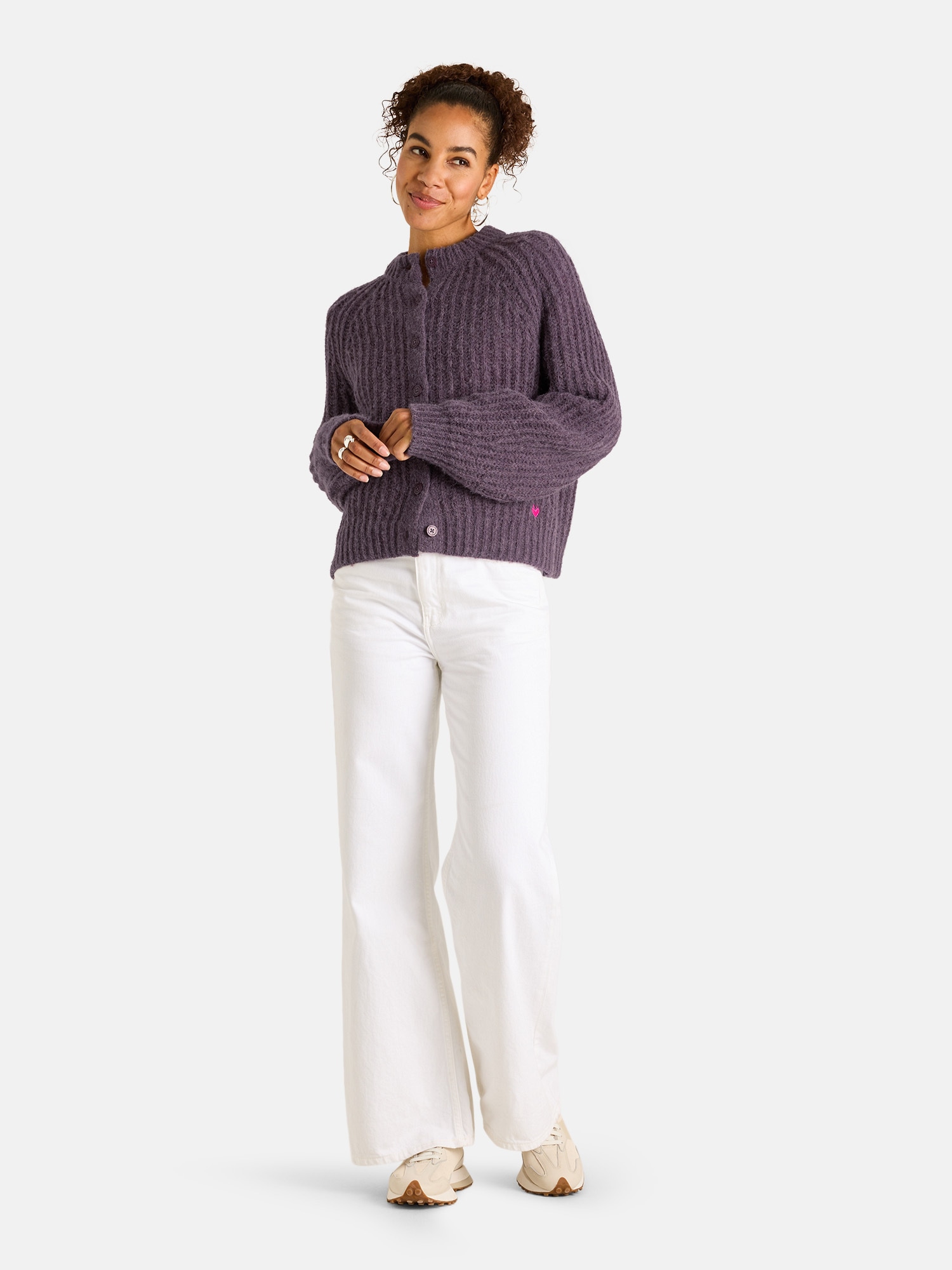 Lieblingsstück Strickjacke »MizaL« mit Alpakawolle und Wolle