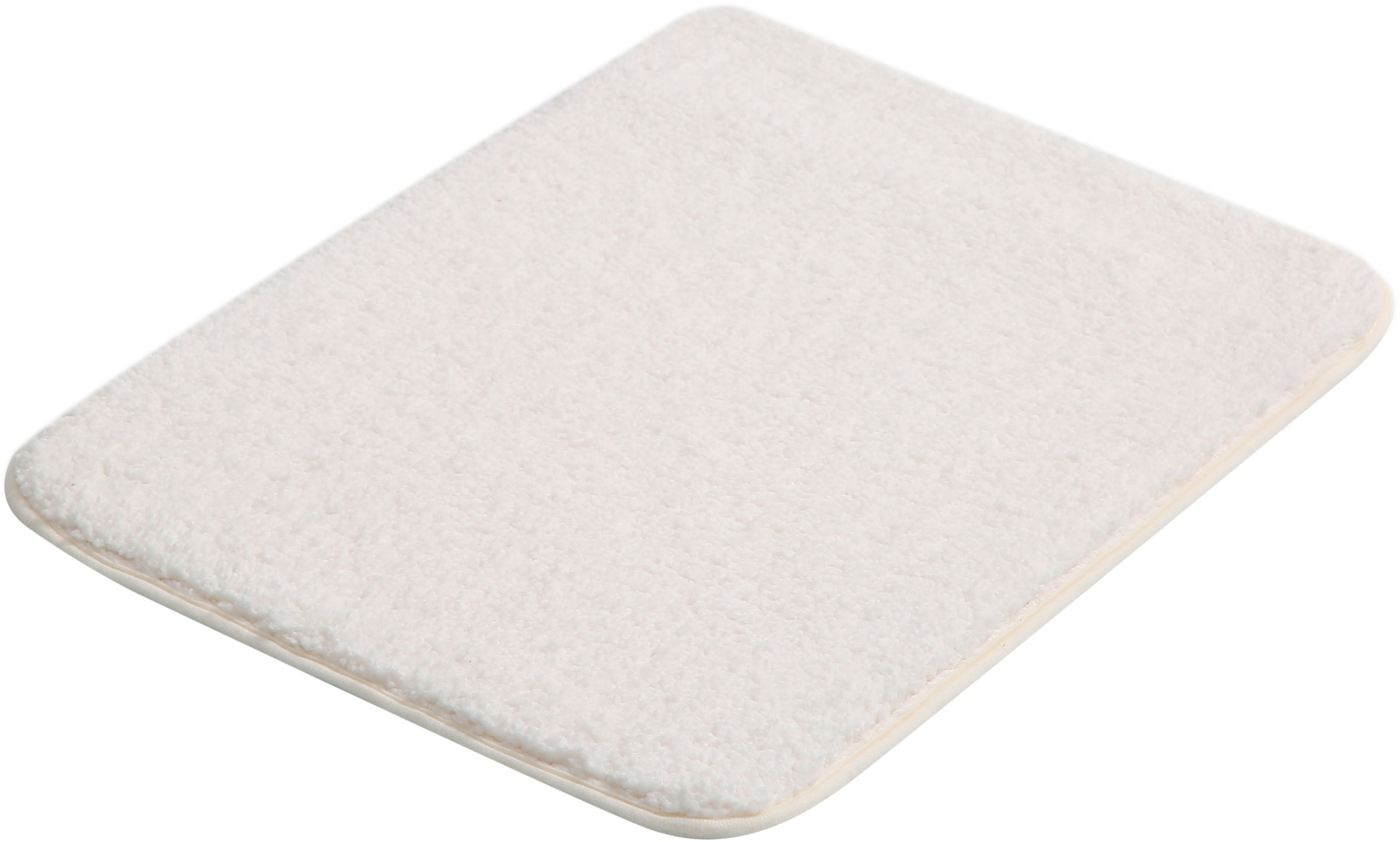 my home Badematte »Regona, Badteppich, Badvorleger, Badezimmer Teppich«, rutschhemmend beschichtet, fußbodenheizungsgeeignet-schnell trocknend-strapazierfähig, Uni Farben, besonders weich, als rechteckig und halbrund erhältlich