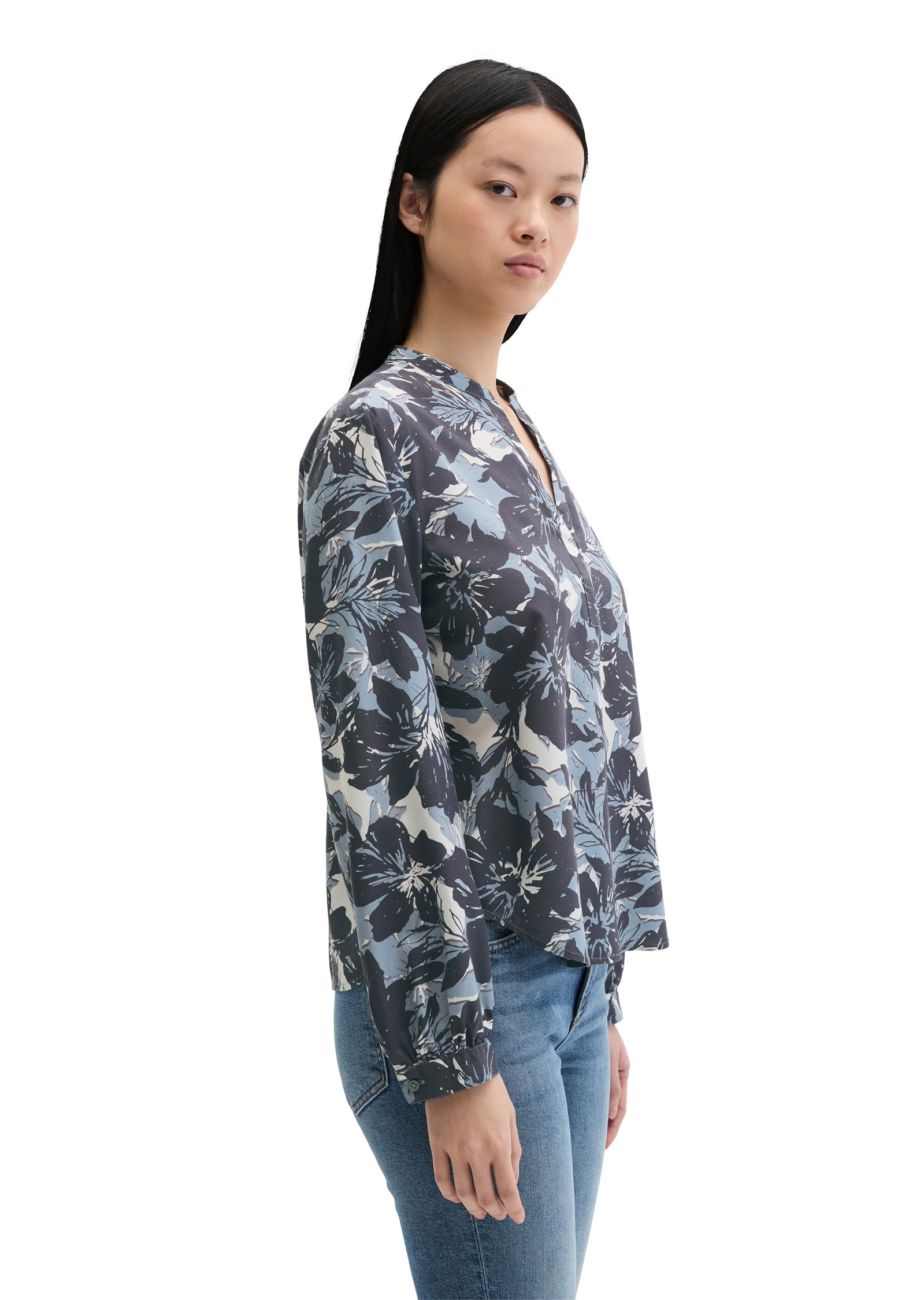 Marc OPolo Langarmbluse "aus TENCEL™ Lyocell" günstig online kaufen