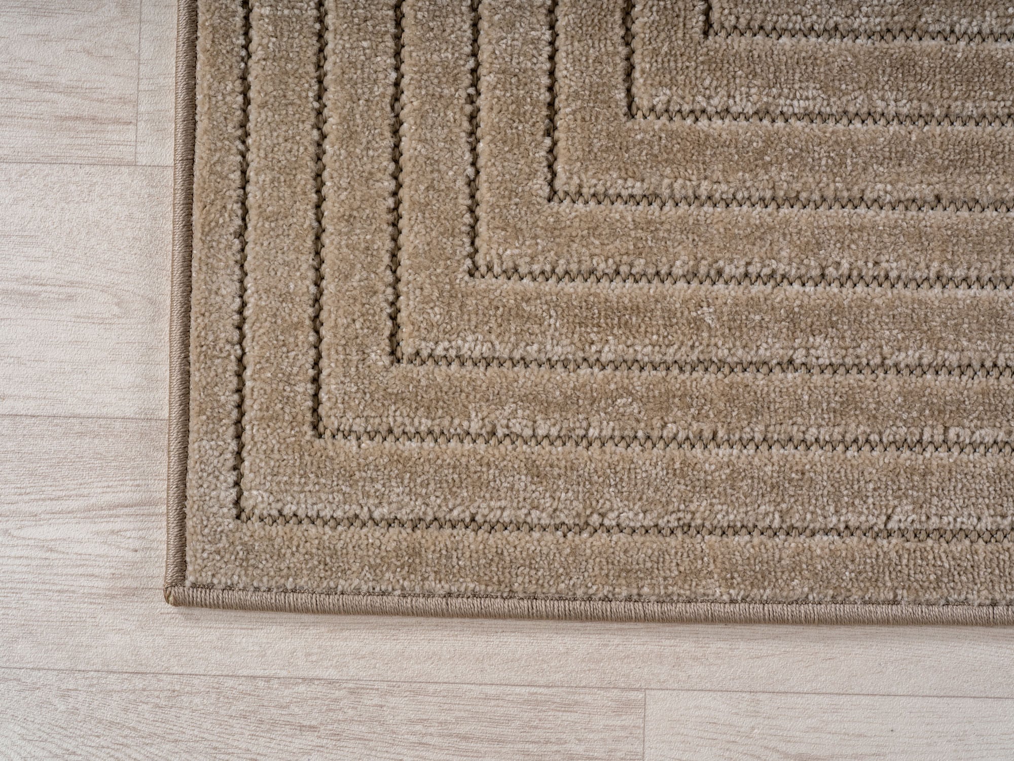 Ayyildiz Teppiche Outdoorteppich »NOVA 1202«, rechteckig, 5 mm Höhe, Läufer, In und Outdoor, Hoch Tief Effekt, Wohnzimmer, Aussenbereich