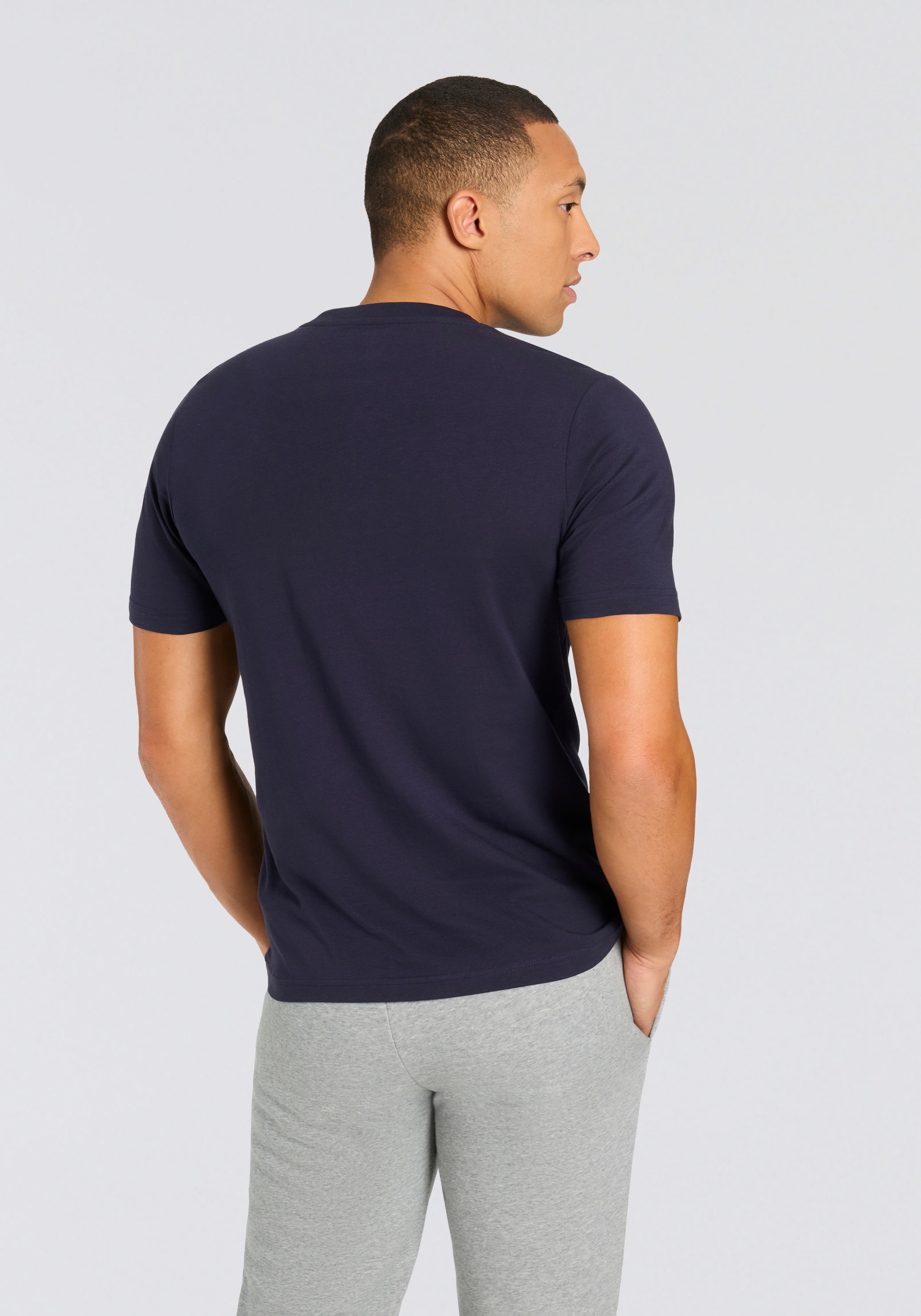 PUMA T-Shirt "ESS 2 COLOR NO. 1 LOGO TEE" Regular Fit, Kurzarm, Rundhalsaus günstig online kaufen