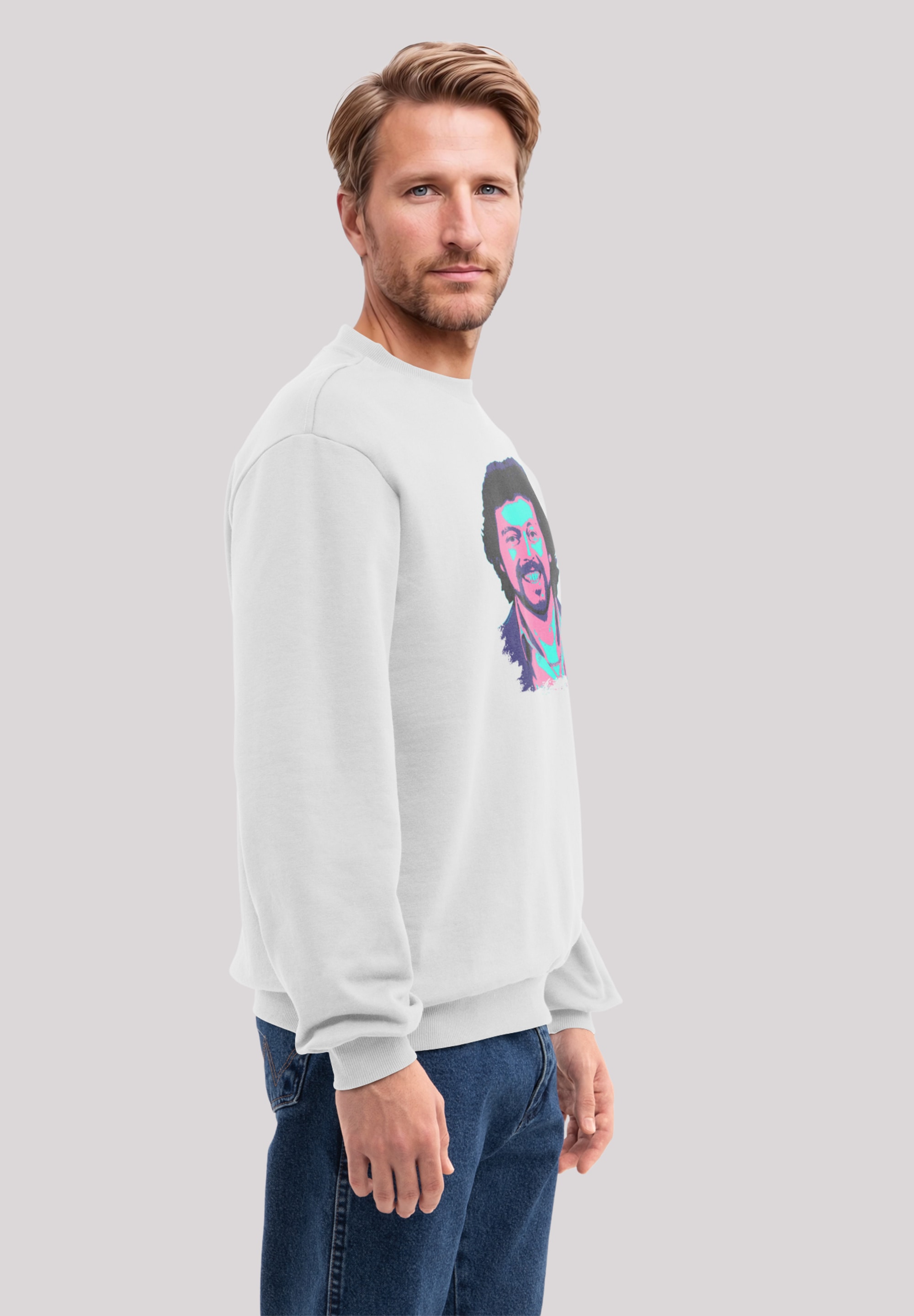 F4NT4STIC Sweatshirt »TV Times Jeremy Beadle 1982 Pop Art«, Premium Qualität