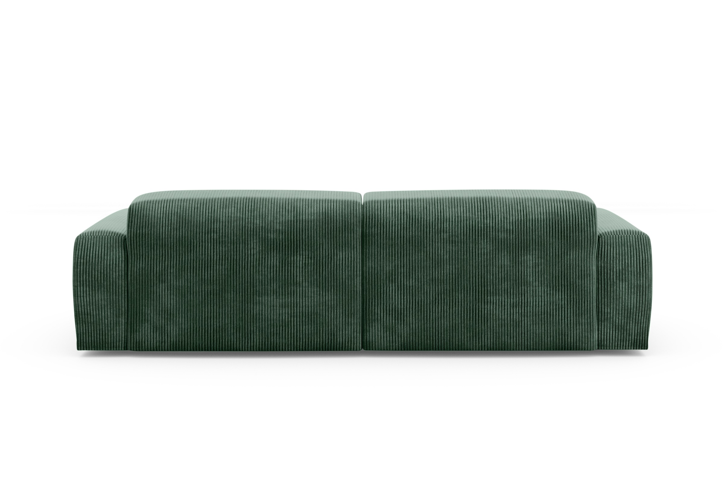 TRENDMANUFAKTUR Ecksofa »Braga, mit hochwertigem Kaltschaum, L-Form, in Cord erhältlich«, (2 St.), modernes Sofa, Couch mit hohem Sitzkomfort, 255/72/160 cm (B/H/T)