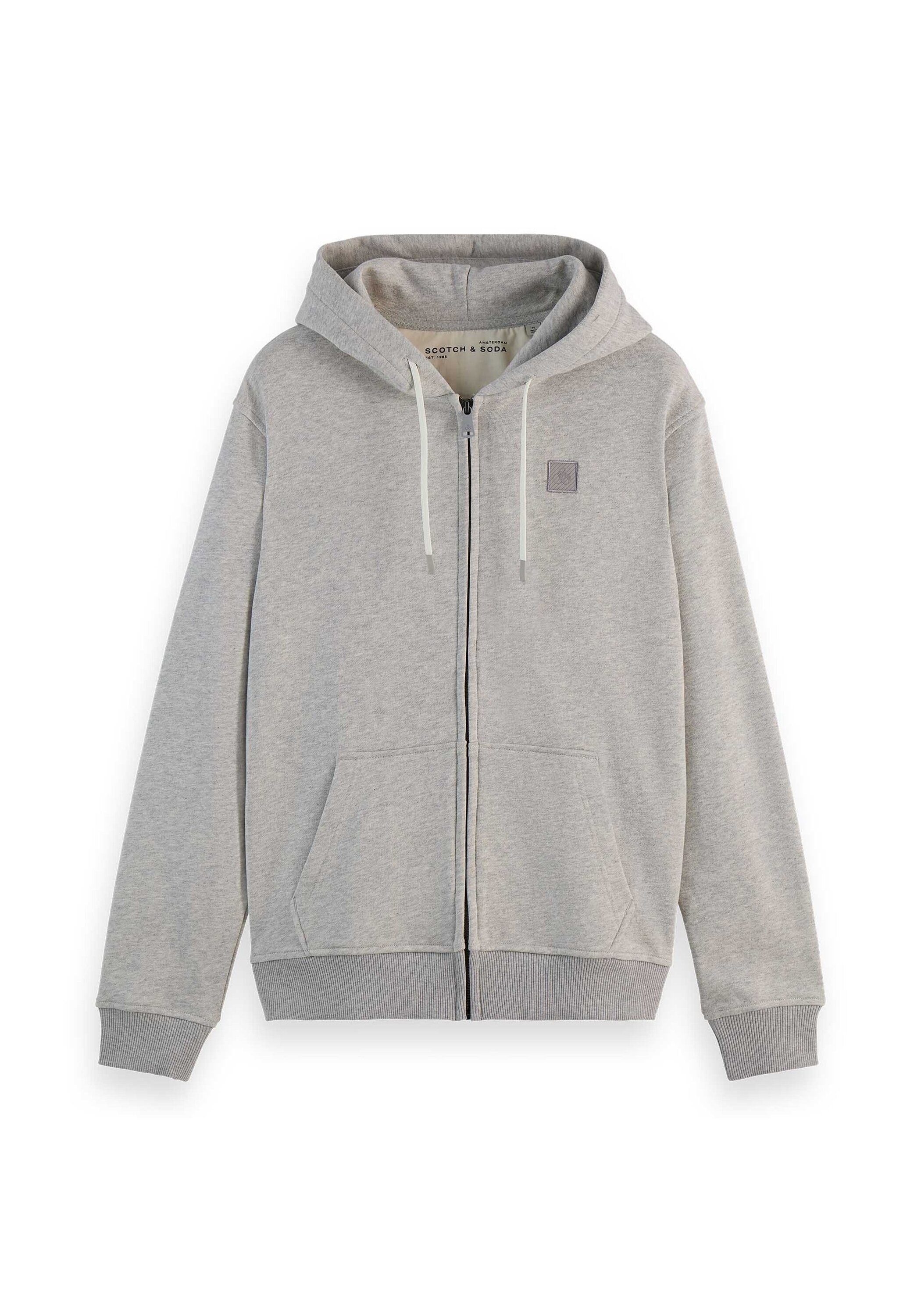 Scotch & Soda Sweater "Sweatjacke Essential Logo Badge Zip-Through" günstig online kaufen